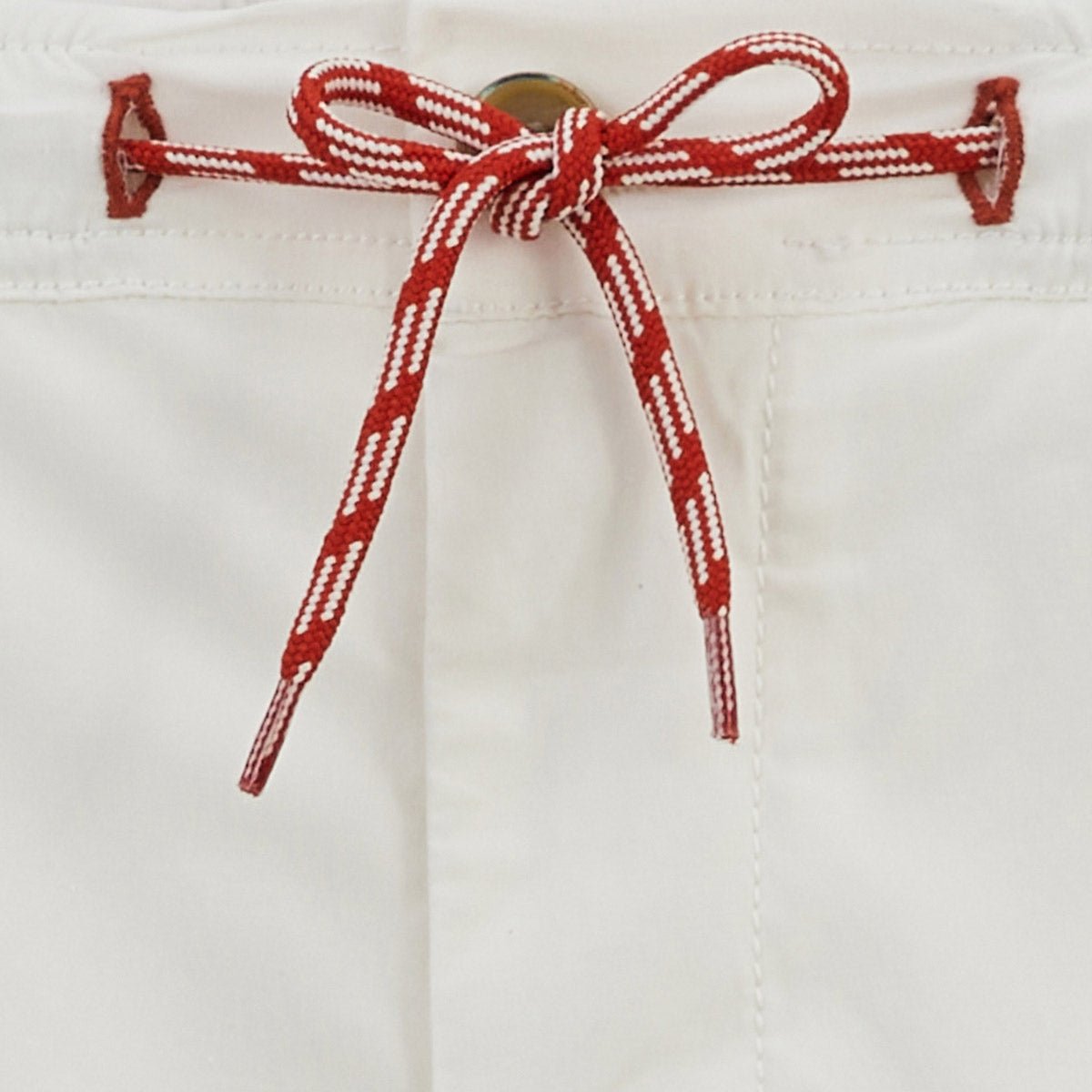 Elastic Waist Bermuda SERGE BLANCO White