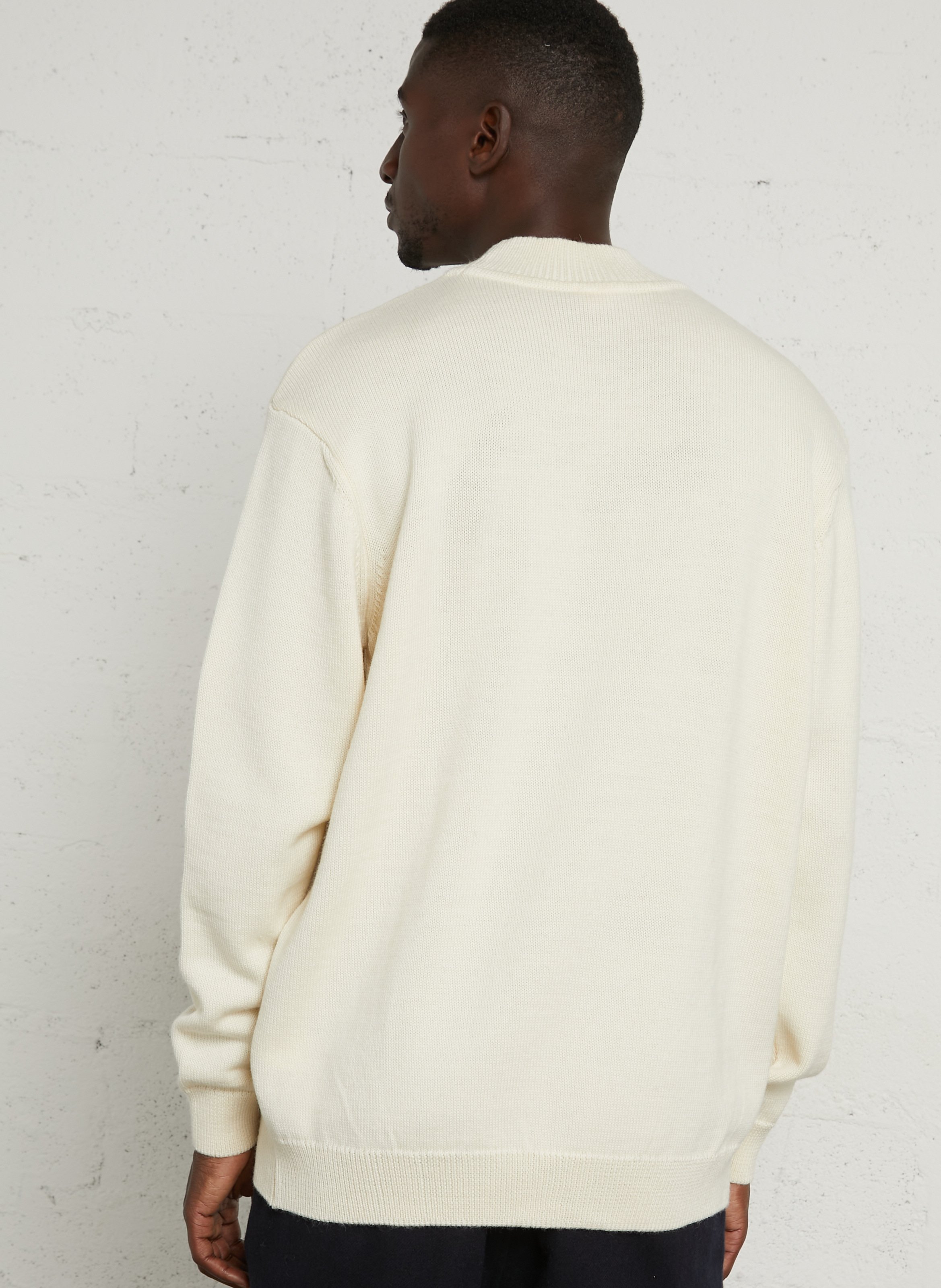 Gerade geschnittener Wollpullover ARMOR LUX Beige