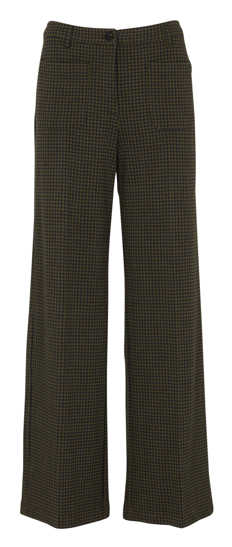 Pantalon évasé imprimé  NICE THINGS Kaki