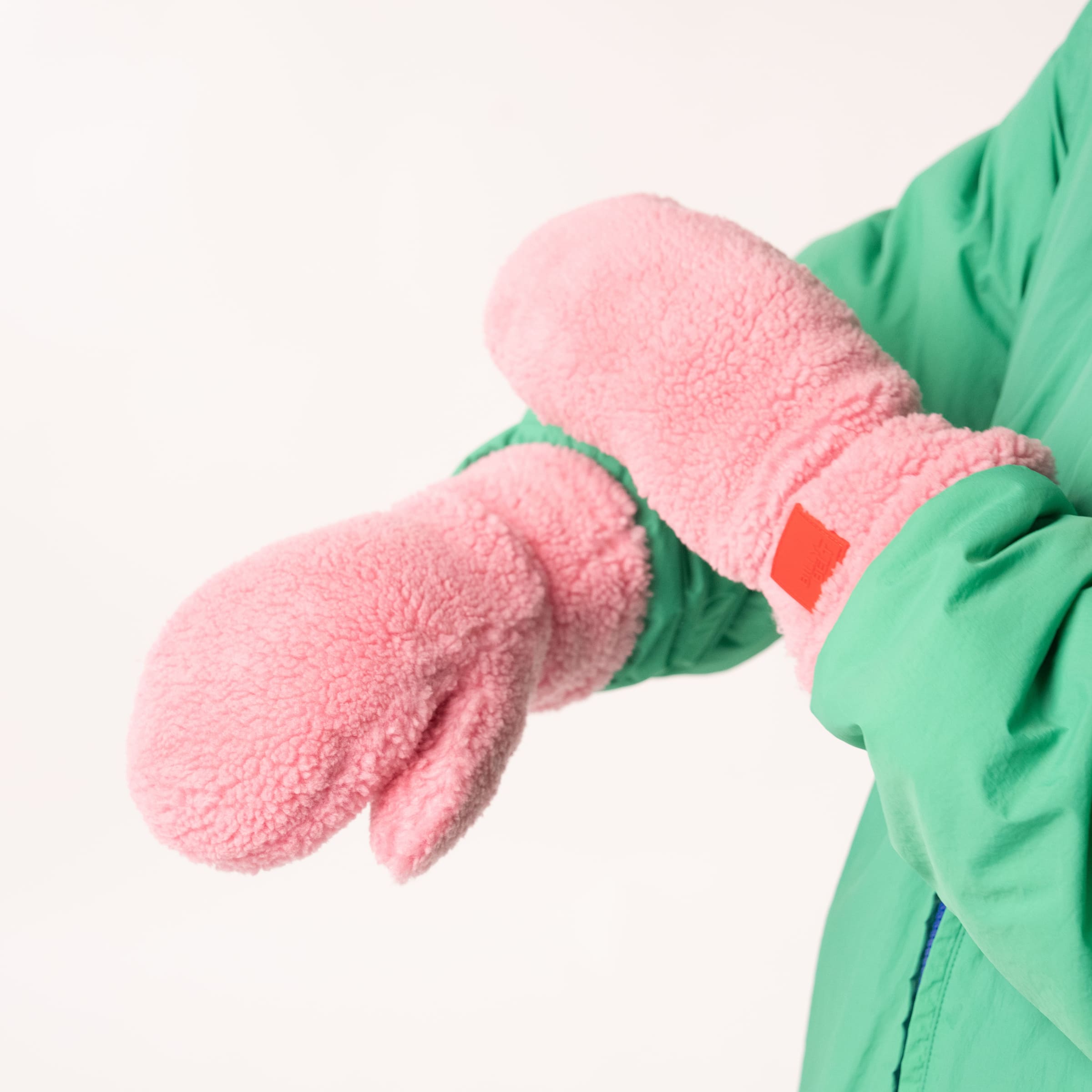 Polar sherpa mittens BILLYBELT Pink