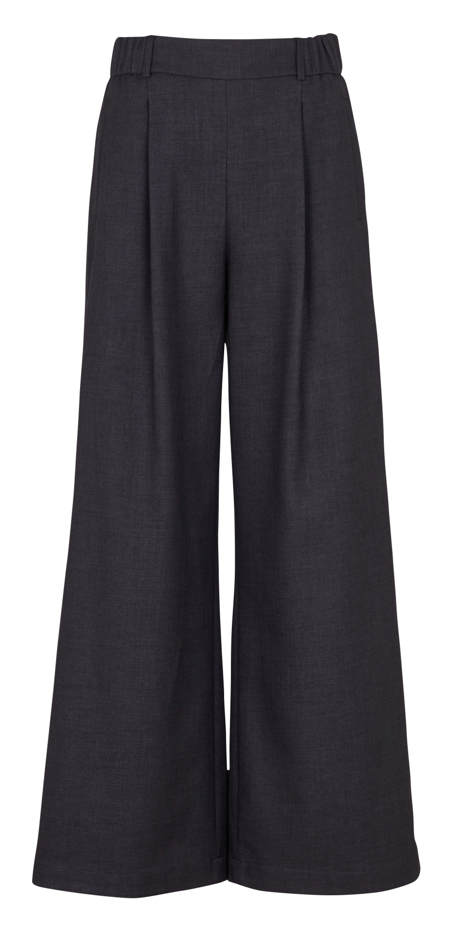 Pantalon large uni taille haute MAISON 123 Gris