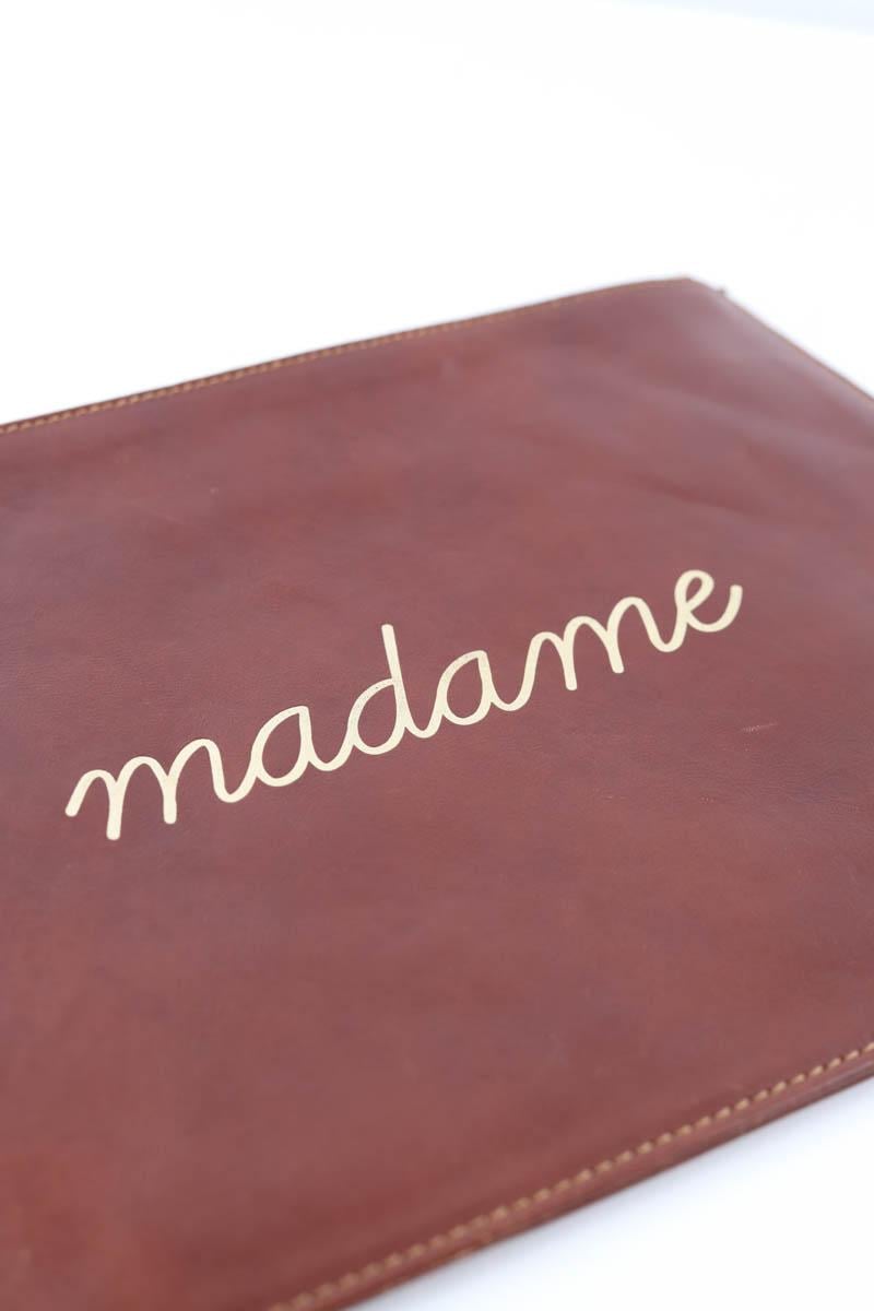 Leather bag SEZANE - Seconde main Brown