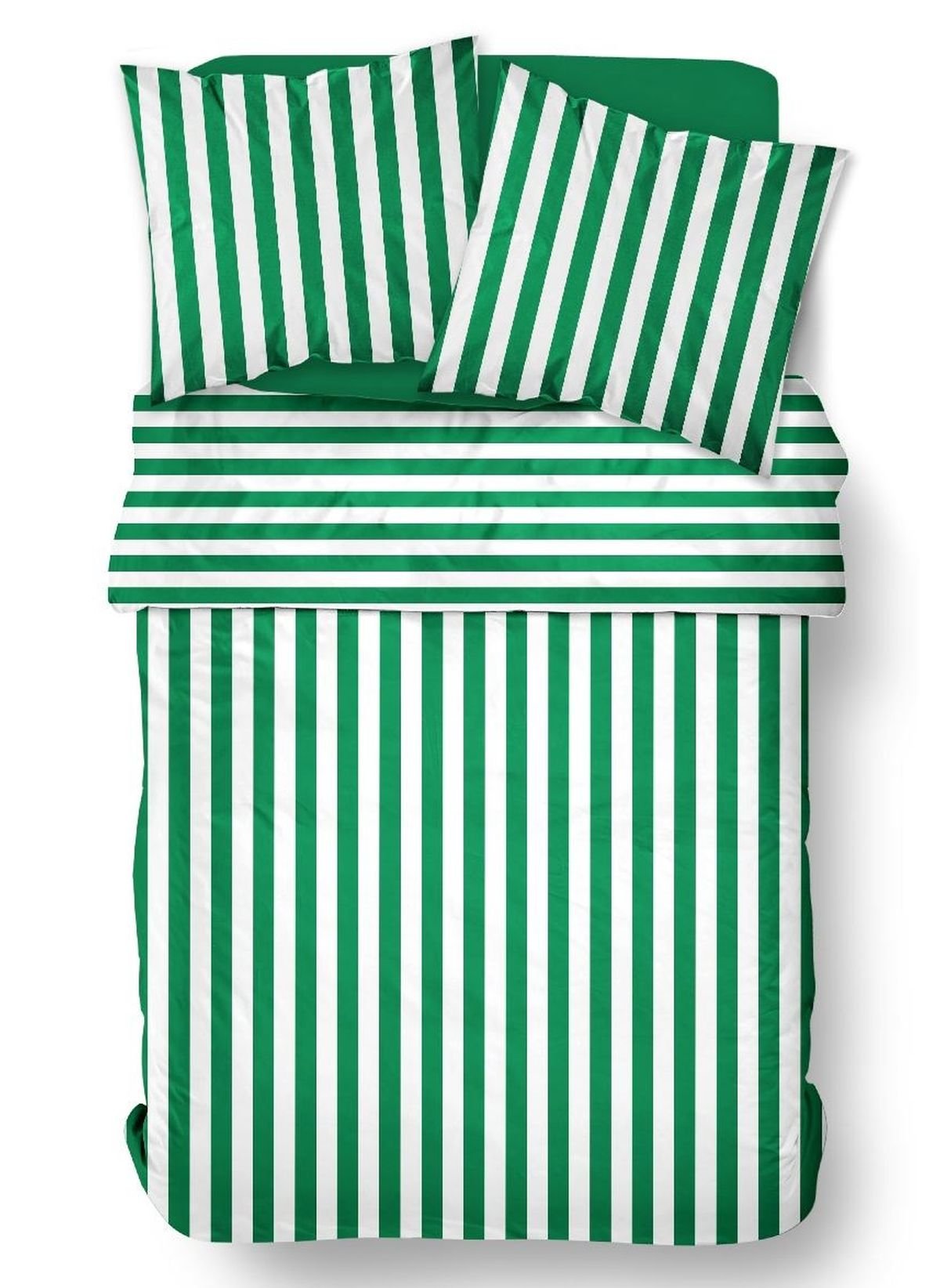 Cotton bedding set TODAY LINGE DE MAISON Green
