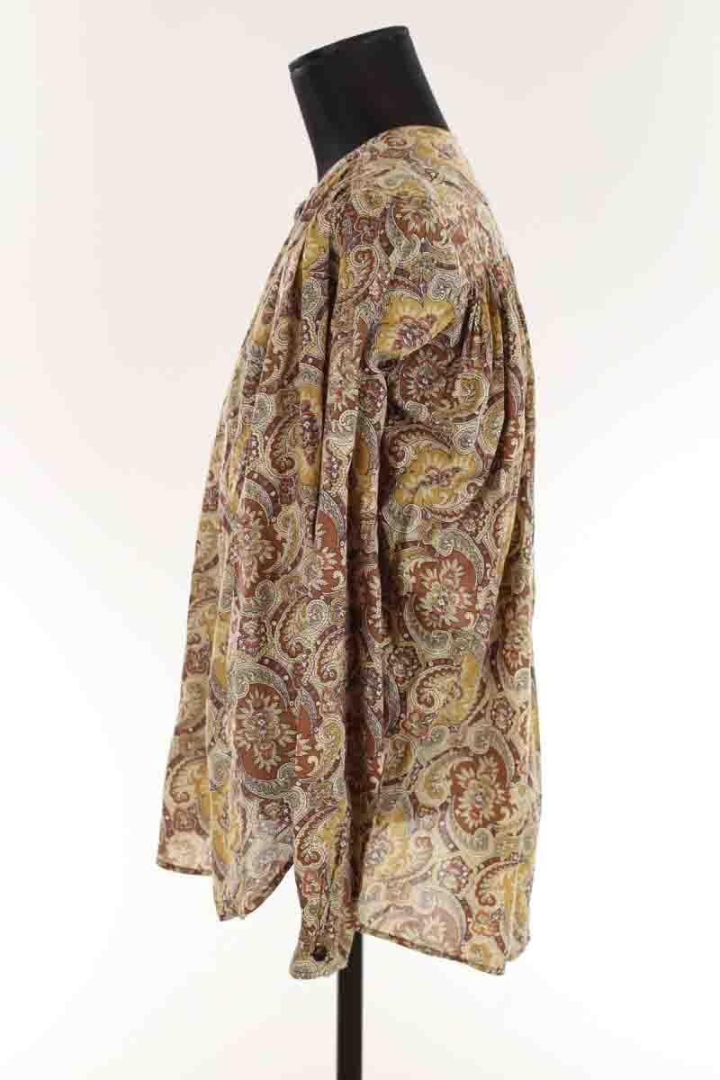 Cotton blouse LAURENCE BRAS - Seconde Main Khaki