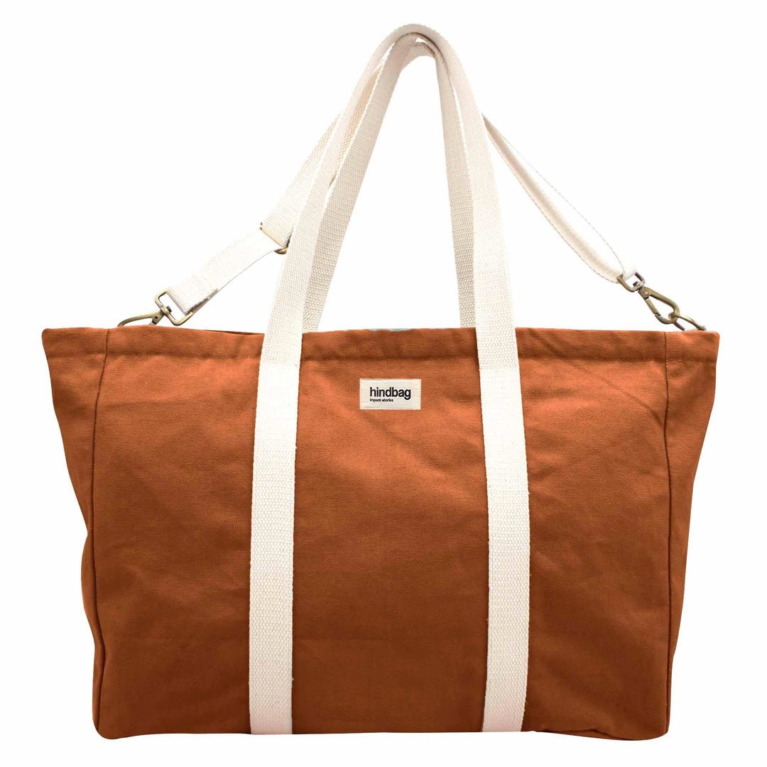 Cotton tote bag HINDBAG Orange