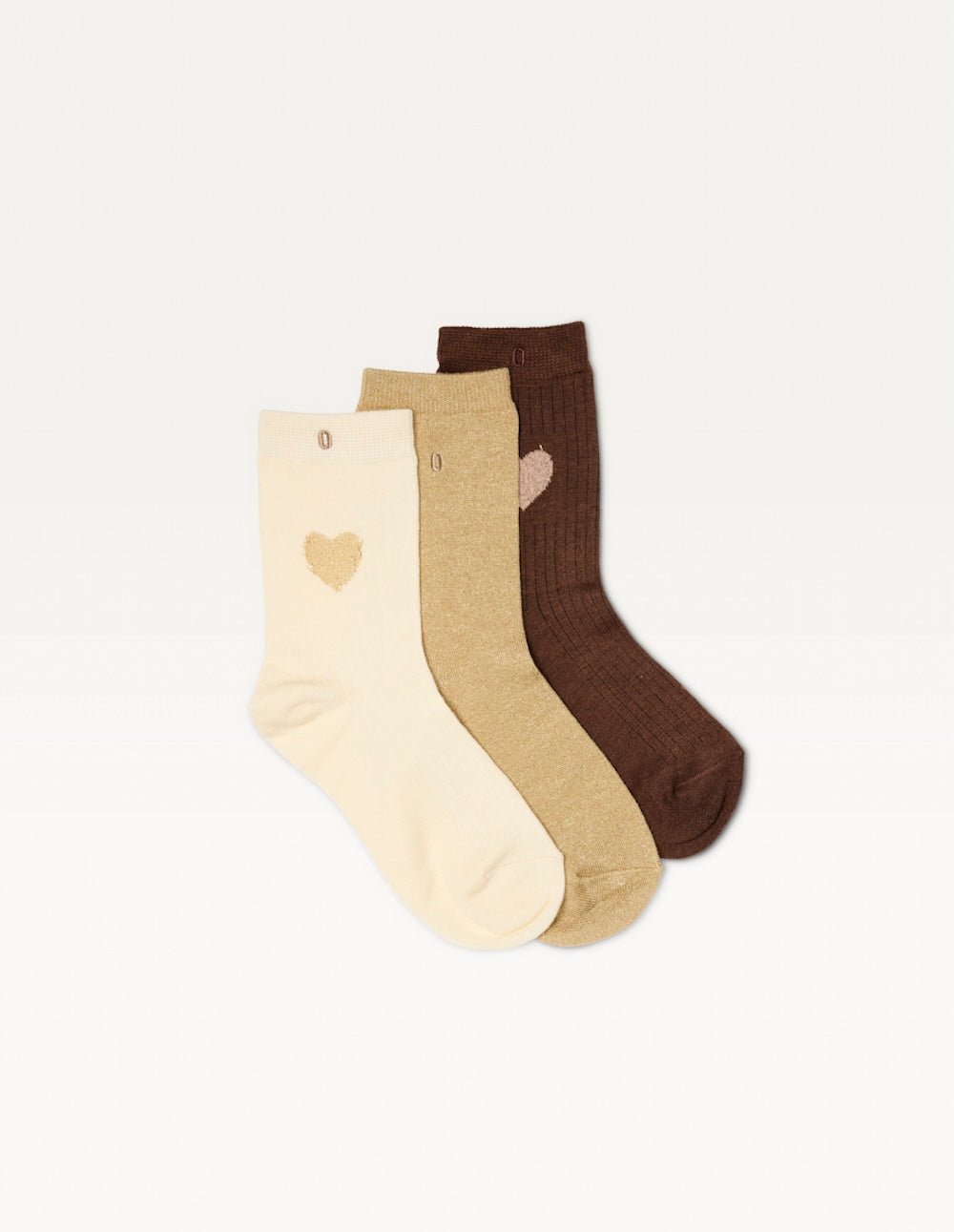 Pack of 3 pairs of socks ODAJE EX. M.MOUSTACHE Brown