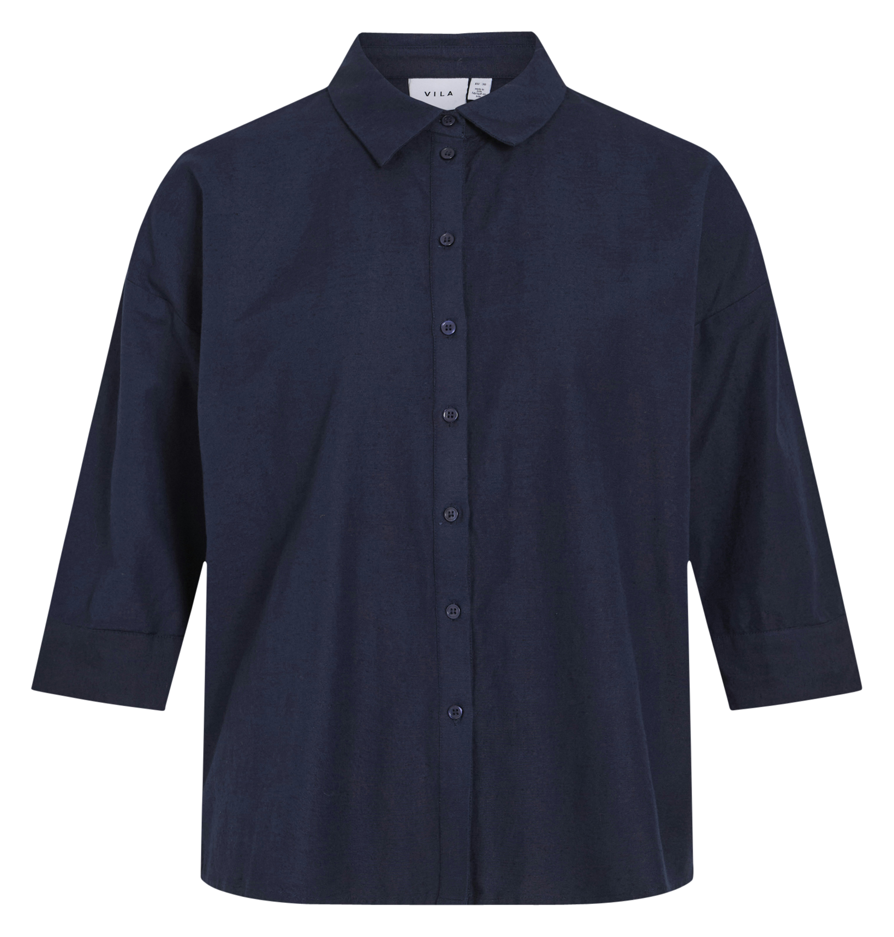 Gerade geschnittene Bluse VILA Blau