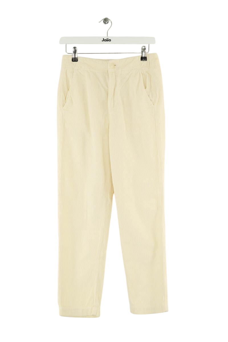 Slim-fit cotton cargo pants CHLOE STORA - SECONDE MAIN White