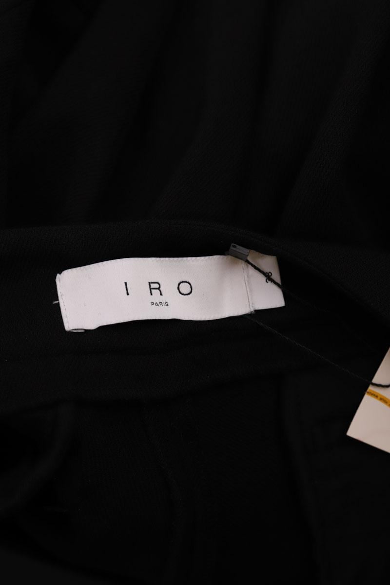 Wide cotton trousers  IRO - Seconde Main Black