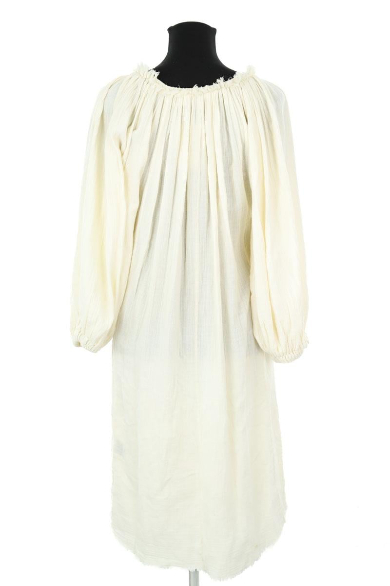 Cotton dress ISABEL MARANT ÉTOILE - SECONDE MAIN Yellow