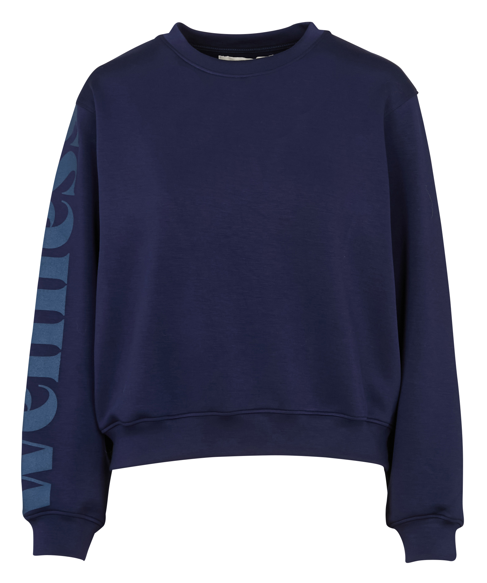Sweat col rond BANANA MOON Bleu
