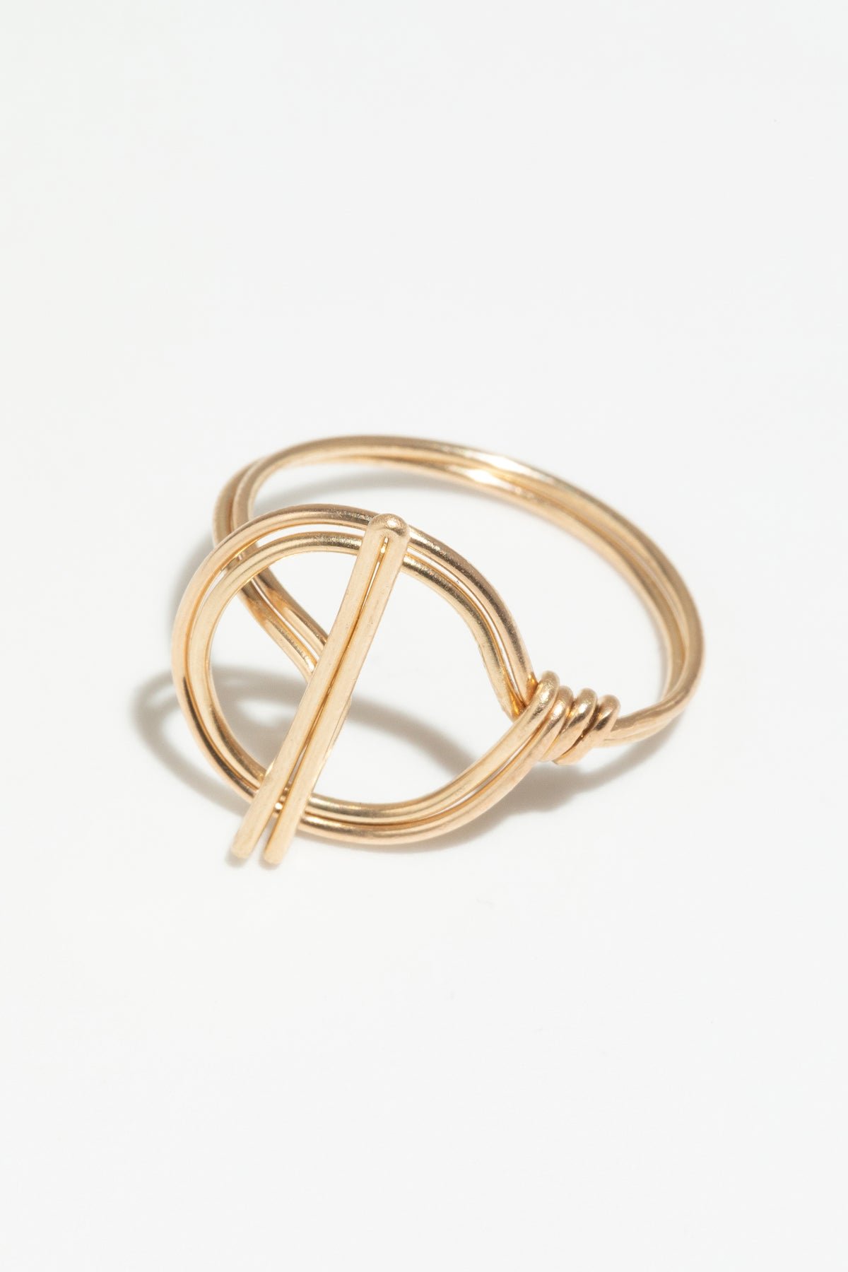 Gold ring YAY Golden