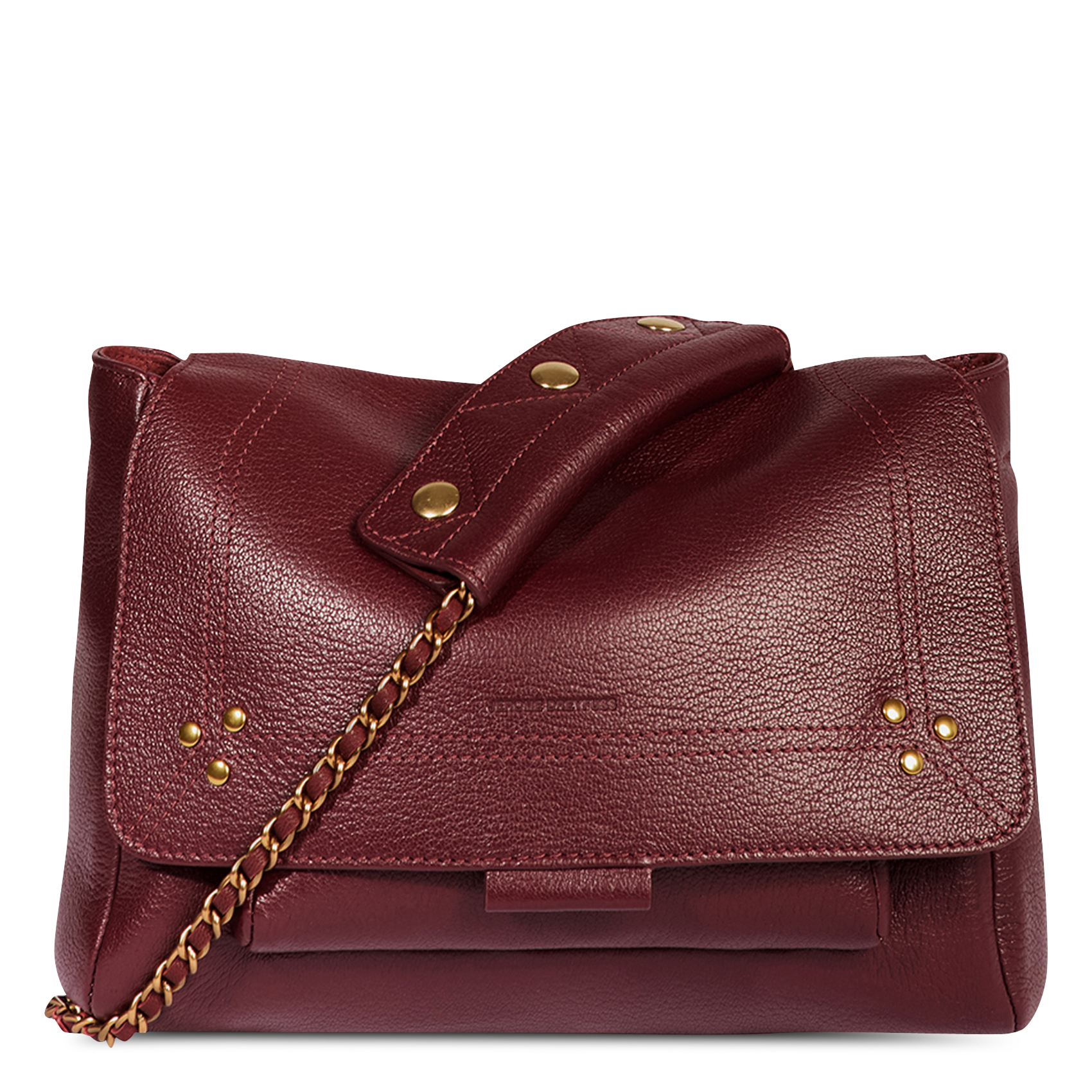 Leather messenger bag JEROME DREYFUSS