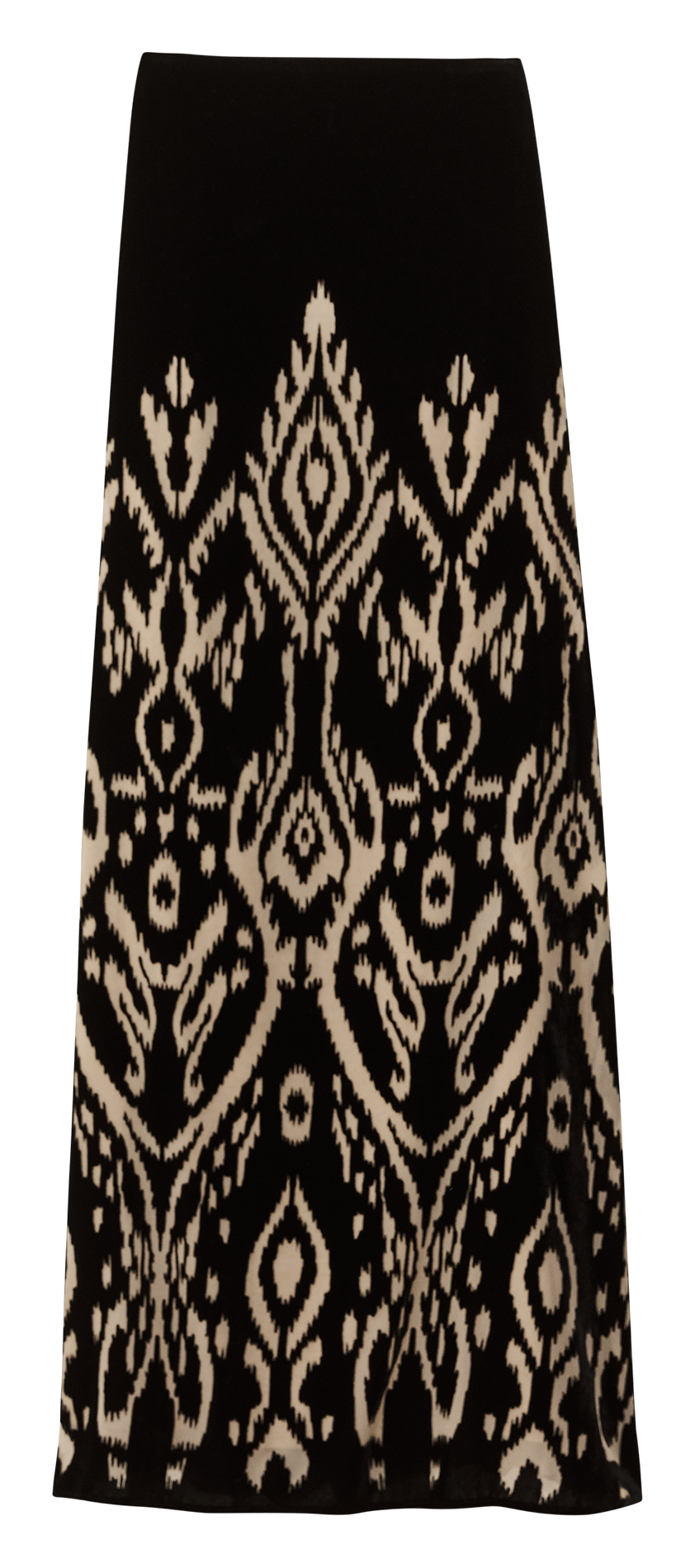 Jupe longue ample imprimée BA&SH Noir