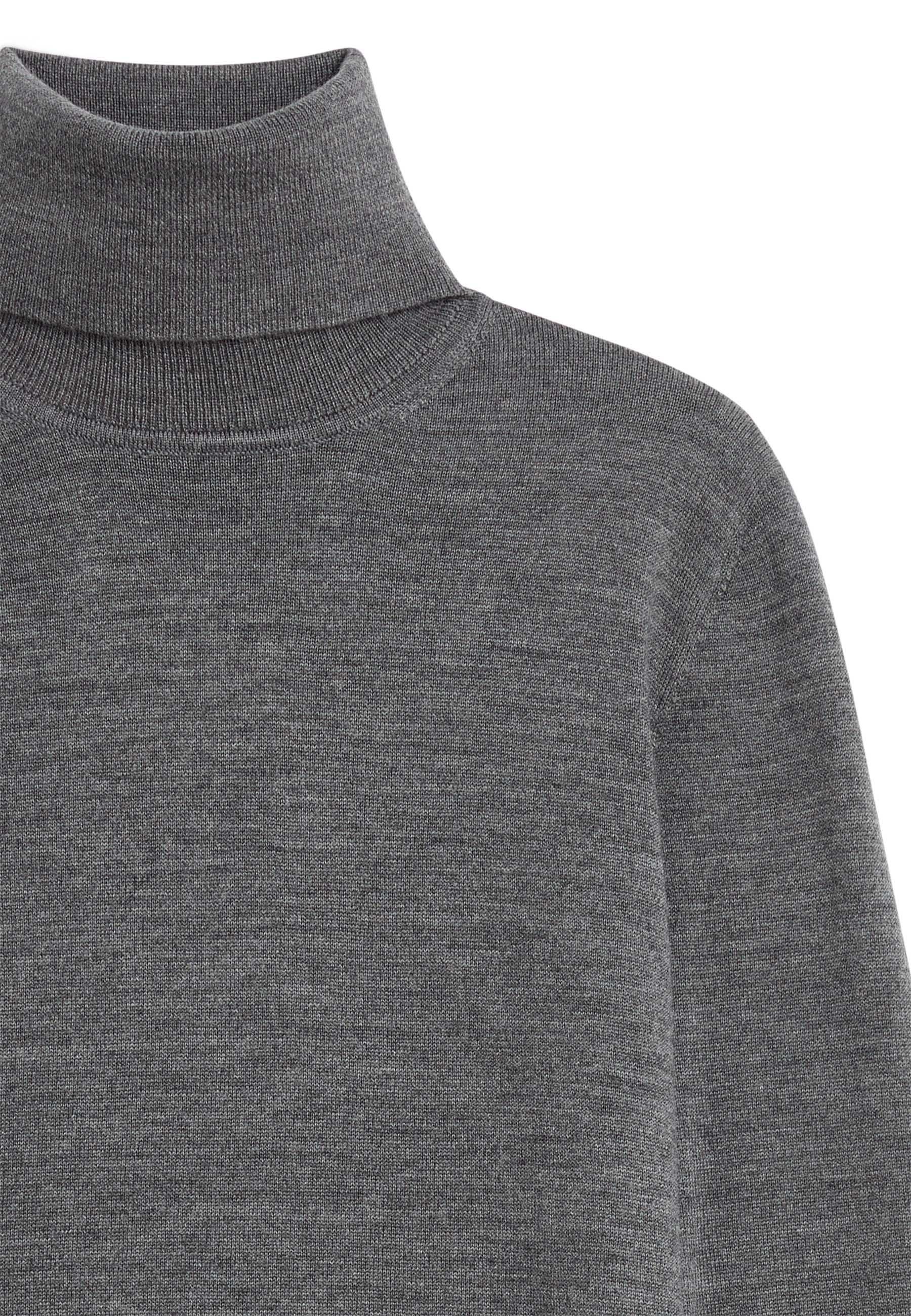 Merino wool roll-neck sweater RODIER Grey
