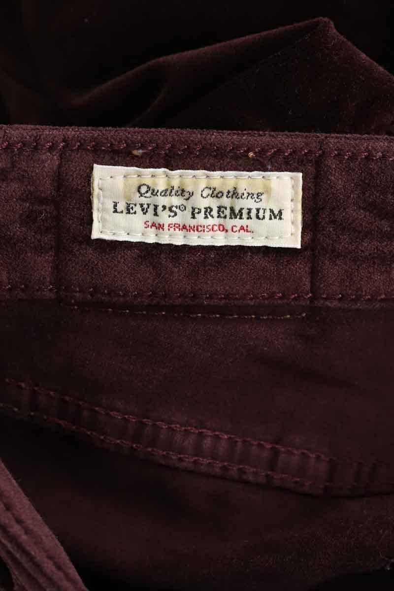 Slim jeans 721 LEVI'S - Seconde main Red