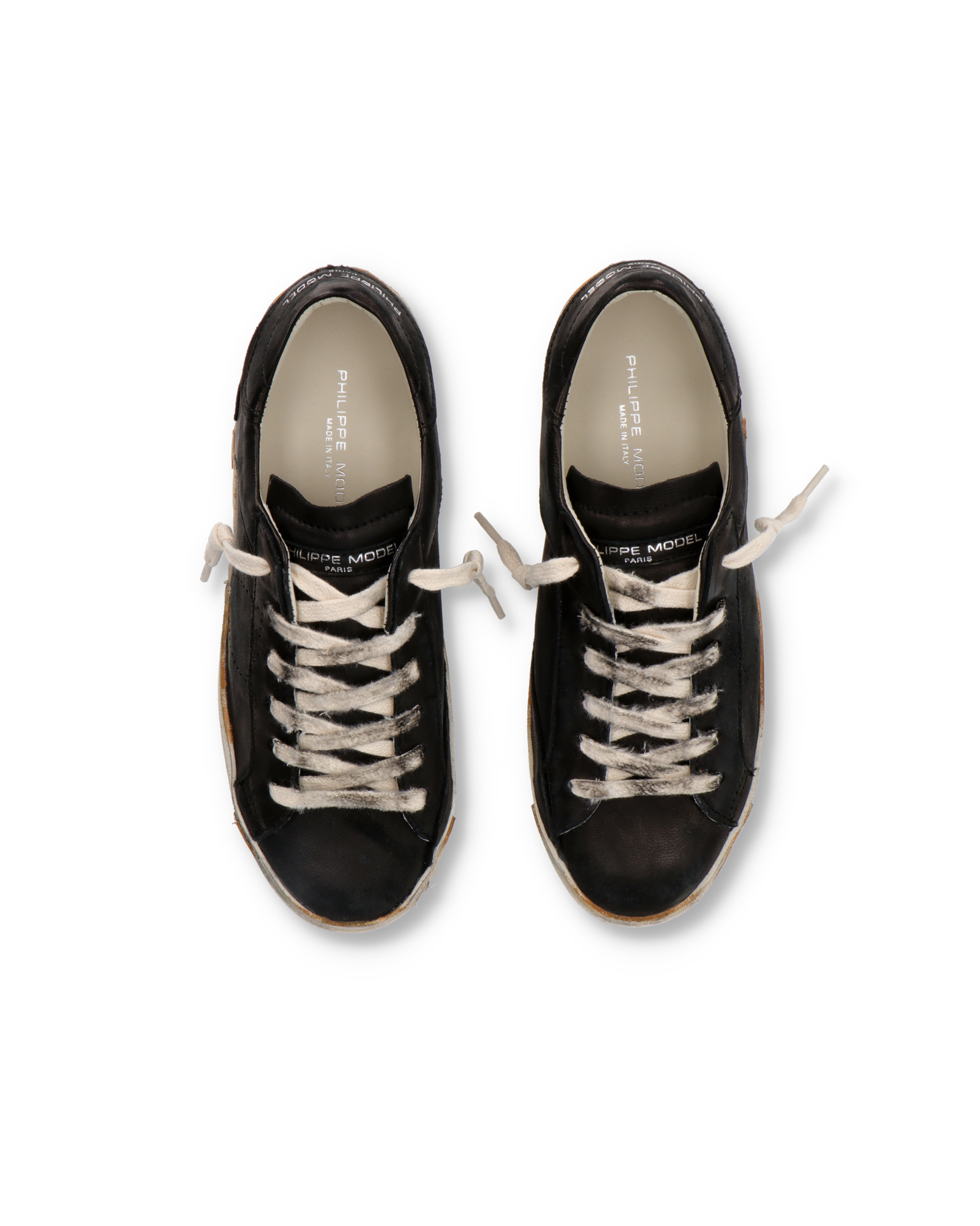 Tennis sneakers. PHILIPPE MODEL Black