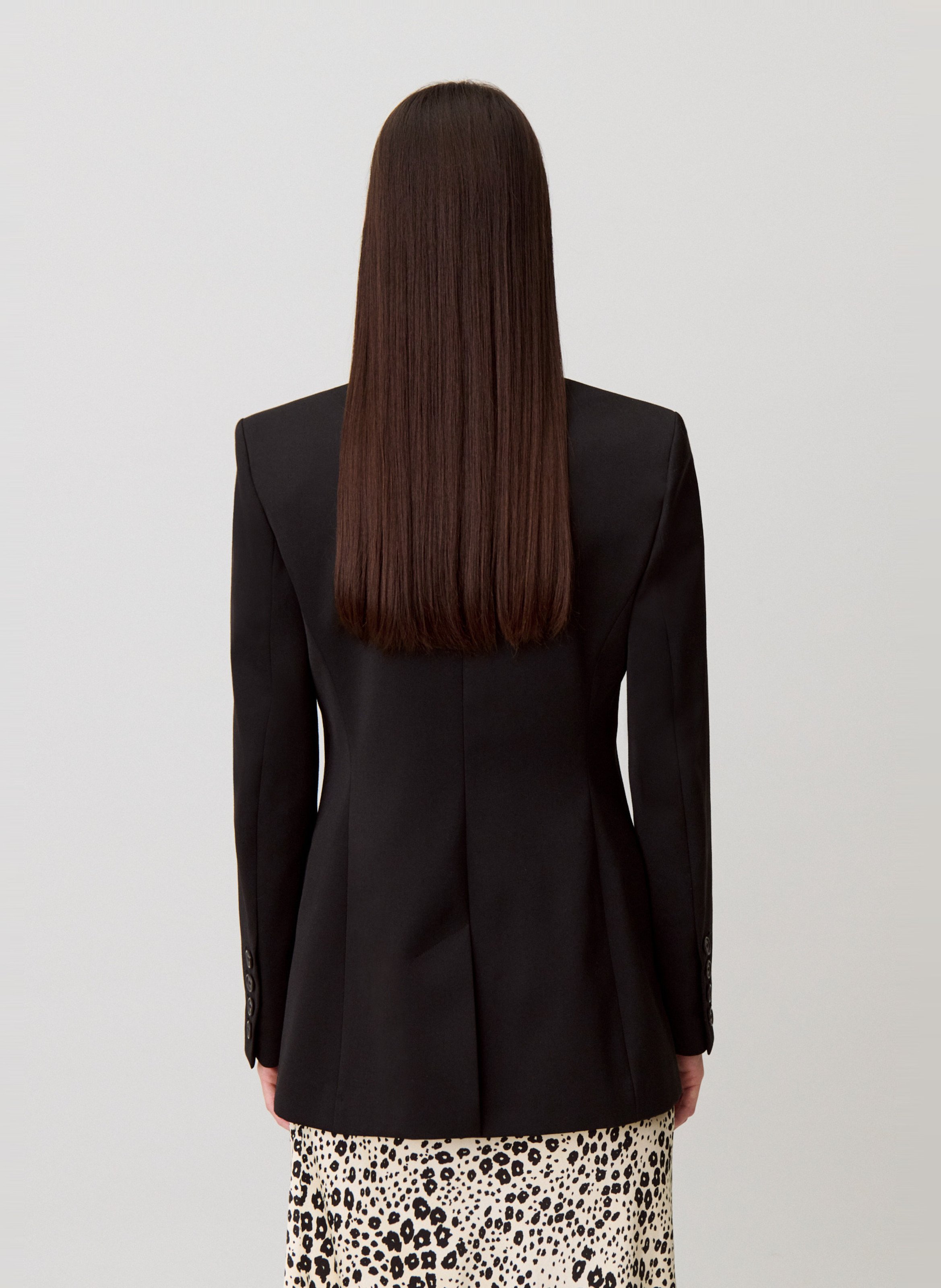 Fitted blazer jacket CLAUDIE PIERLOT Black