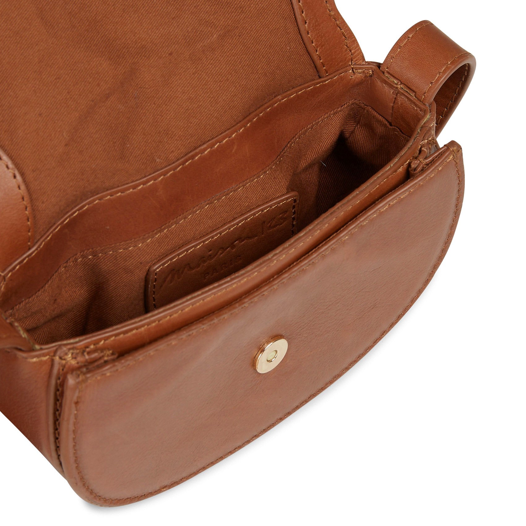 Brieftasche aus Leder MAISON 123 Beige