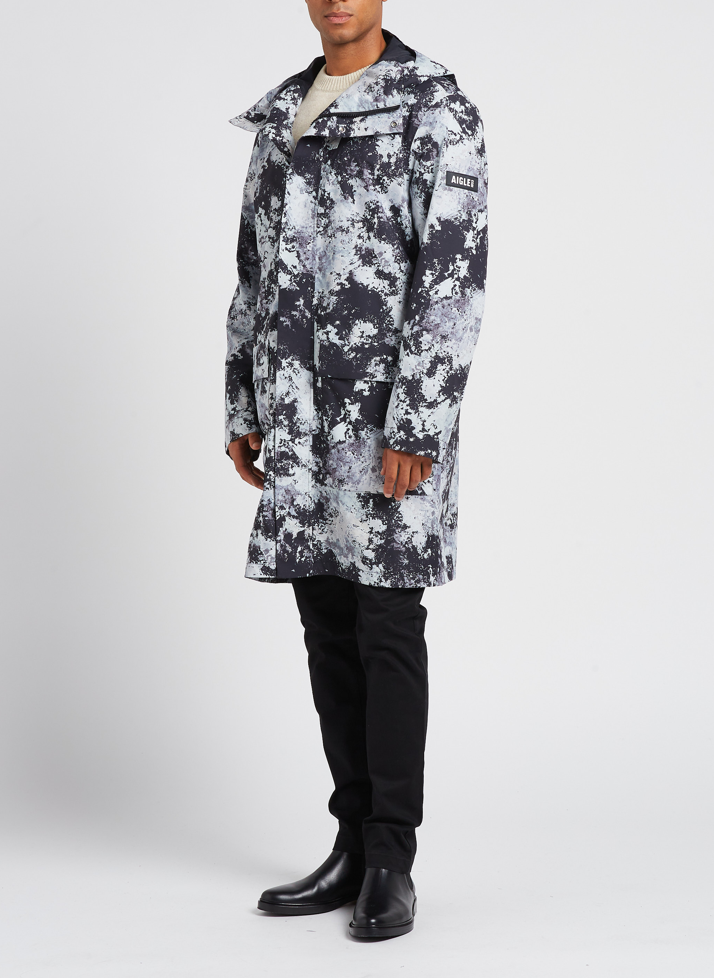 Coupe vent à capuche  AIGLE Multicolore