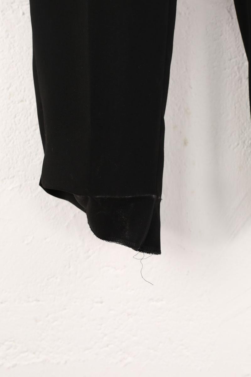 Pantalon droit AGNES B. - Seconde Main Noir