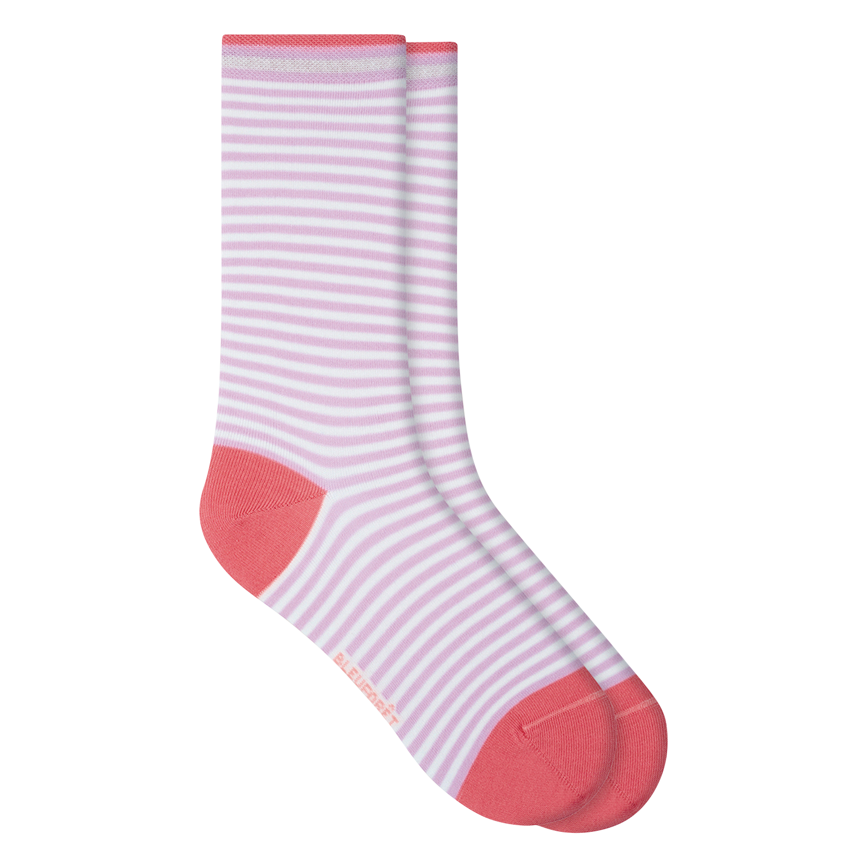 Striped blended cotton socks BLEUFORET