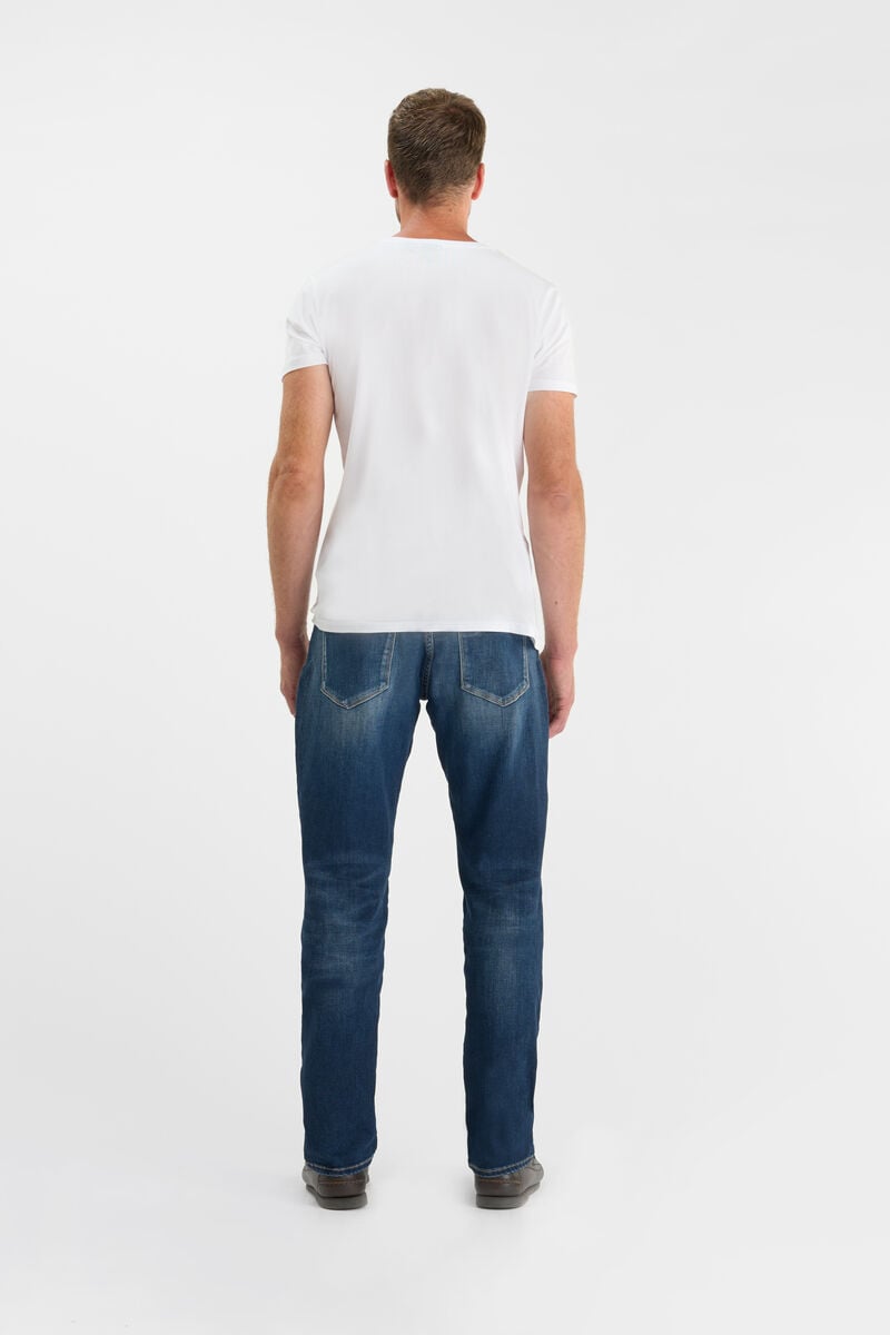 Straight jogger regular jeans LE TEMPS DES CERISES Blue