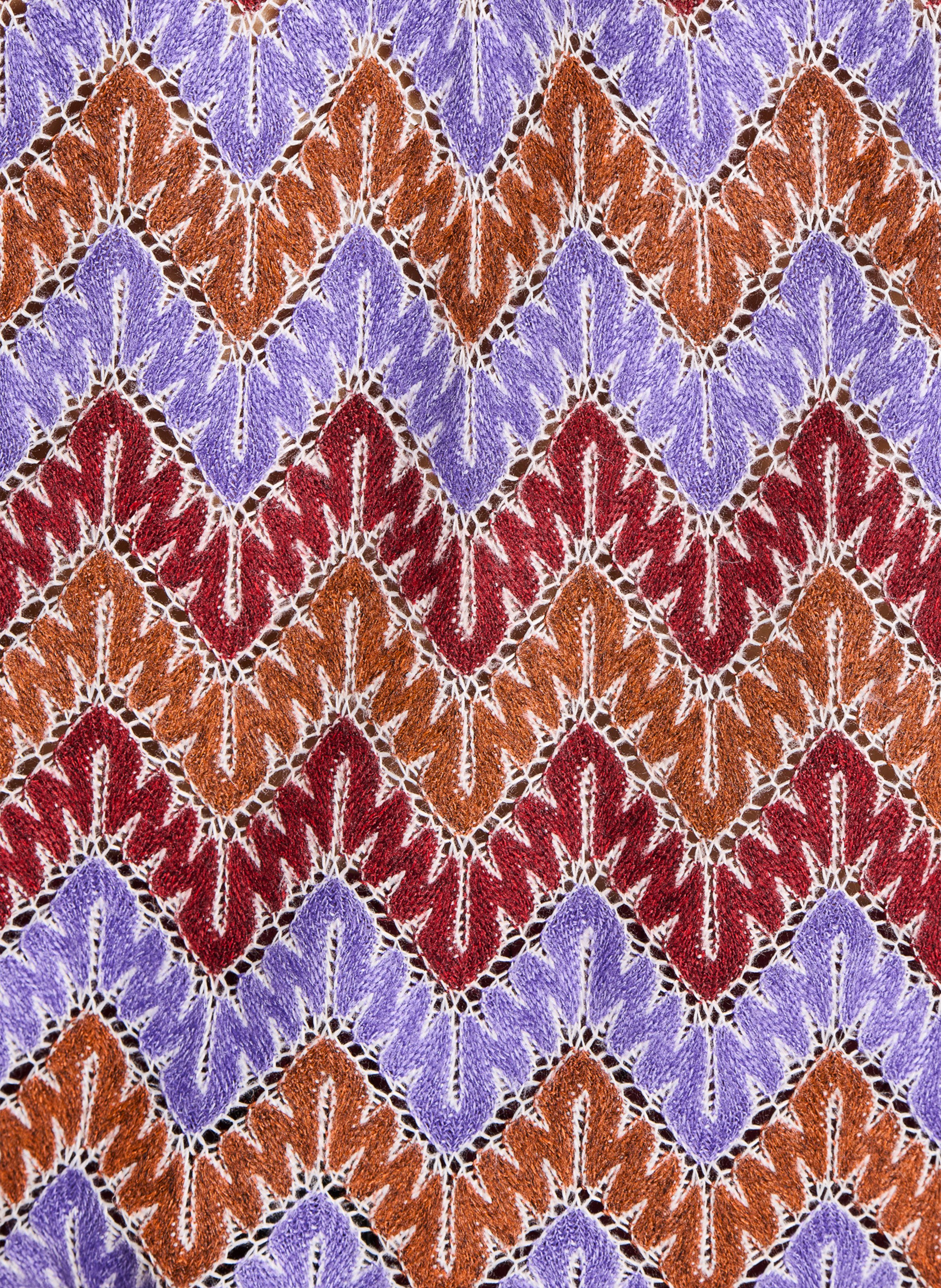 Top ample en maille LA FEE MARABOUTEE Purple