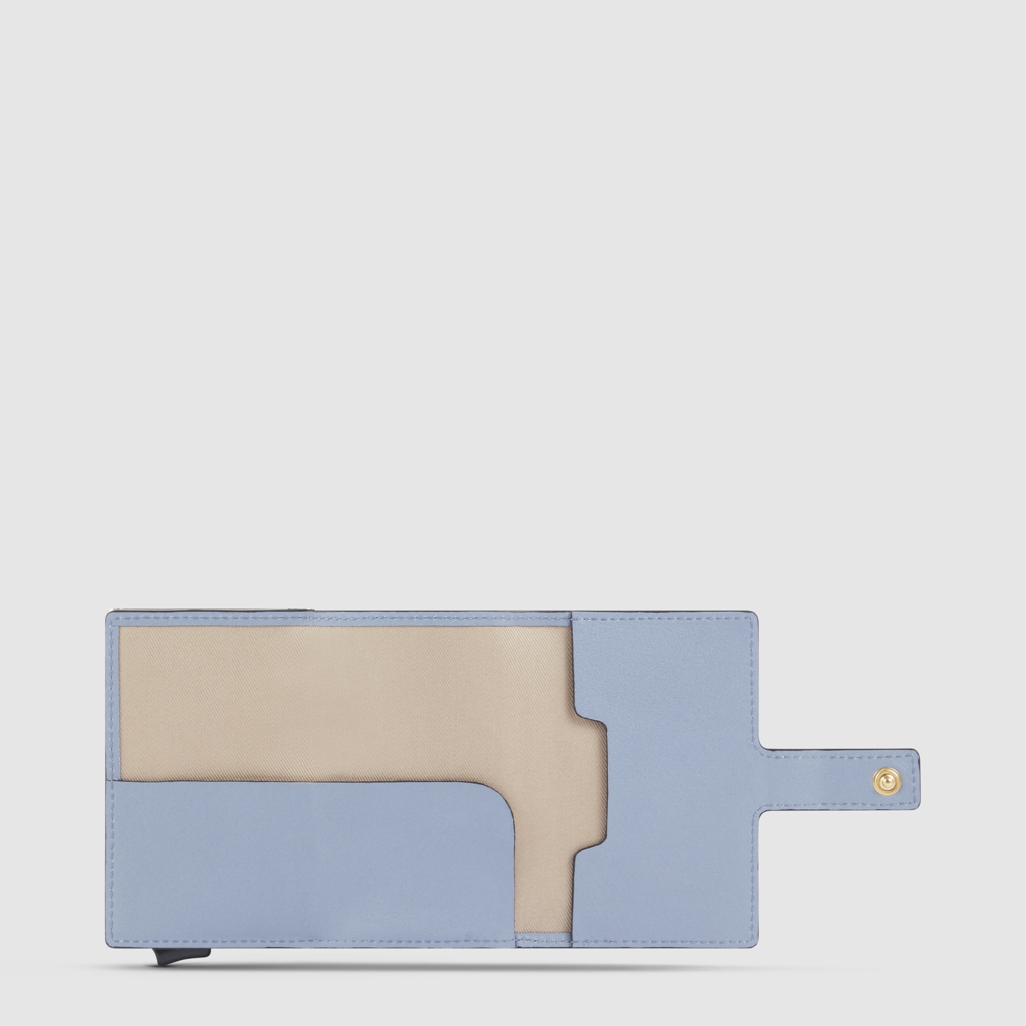 Automatic pop-up cardholder Blue