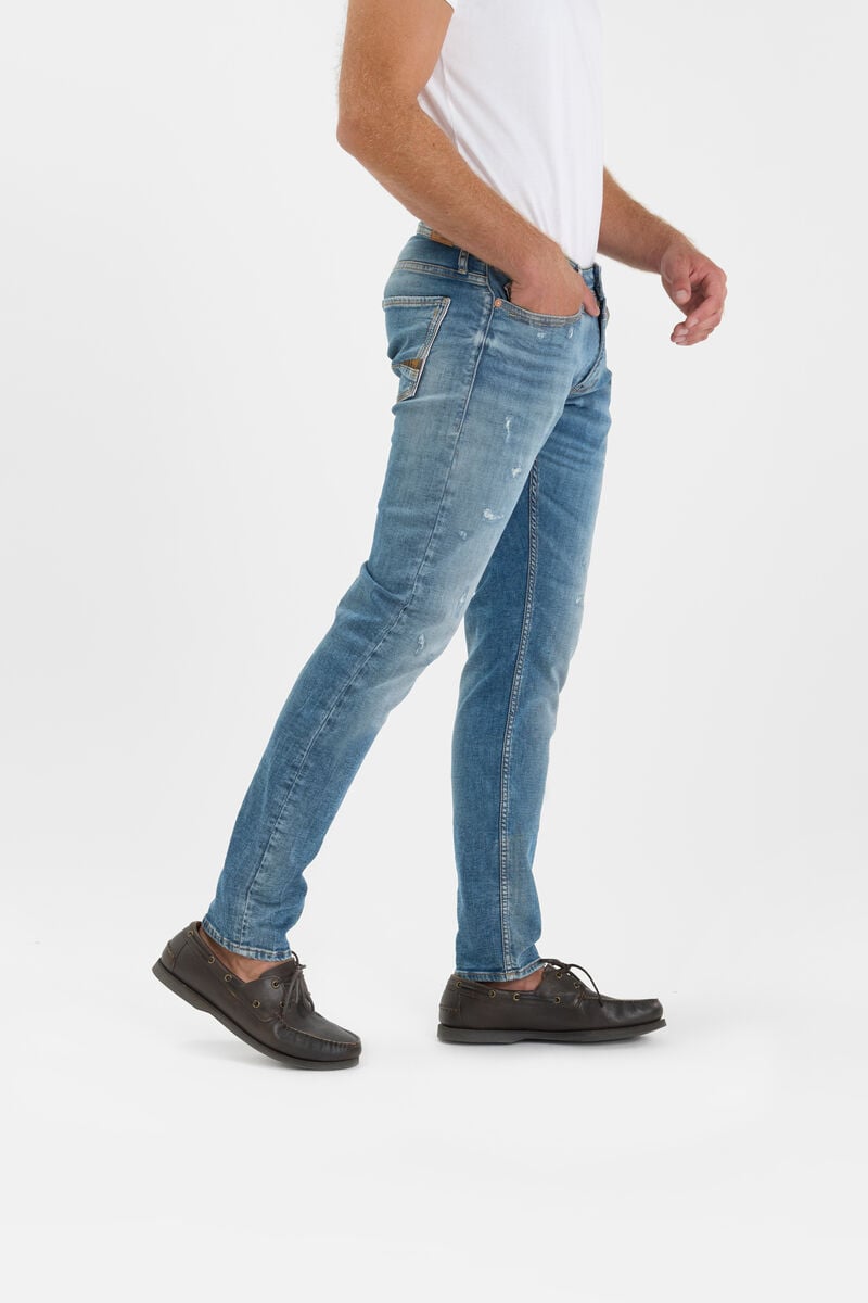 Slim blue jogg jeans 700/11, length 34 LE TEMPS DES CERISES Blue