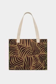Cotton tote bag HINDBAG Brown