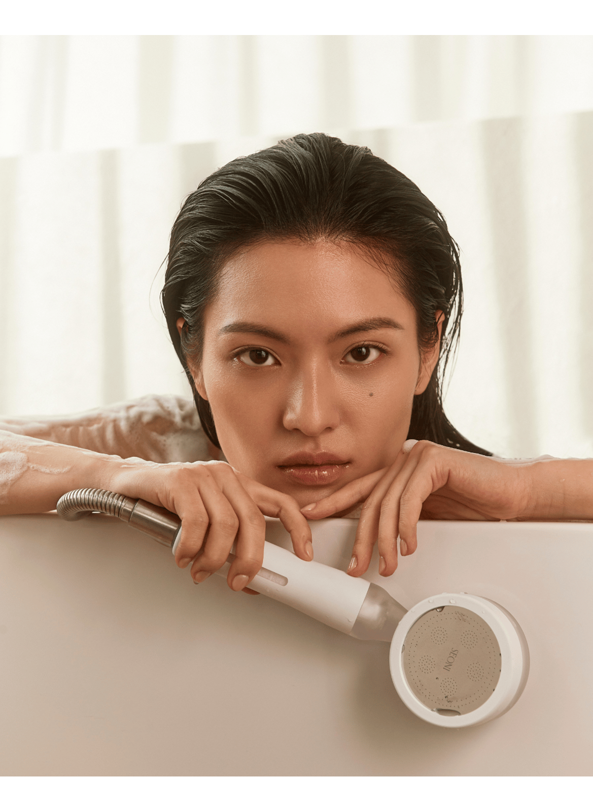 Shower Filter Head SEONI Blanc