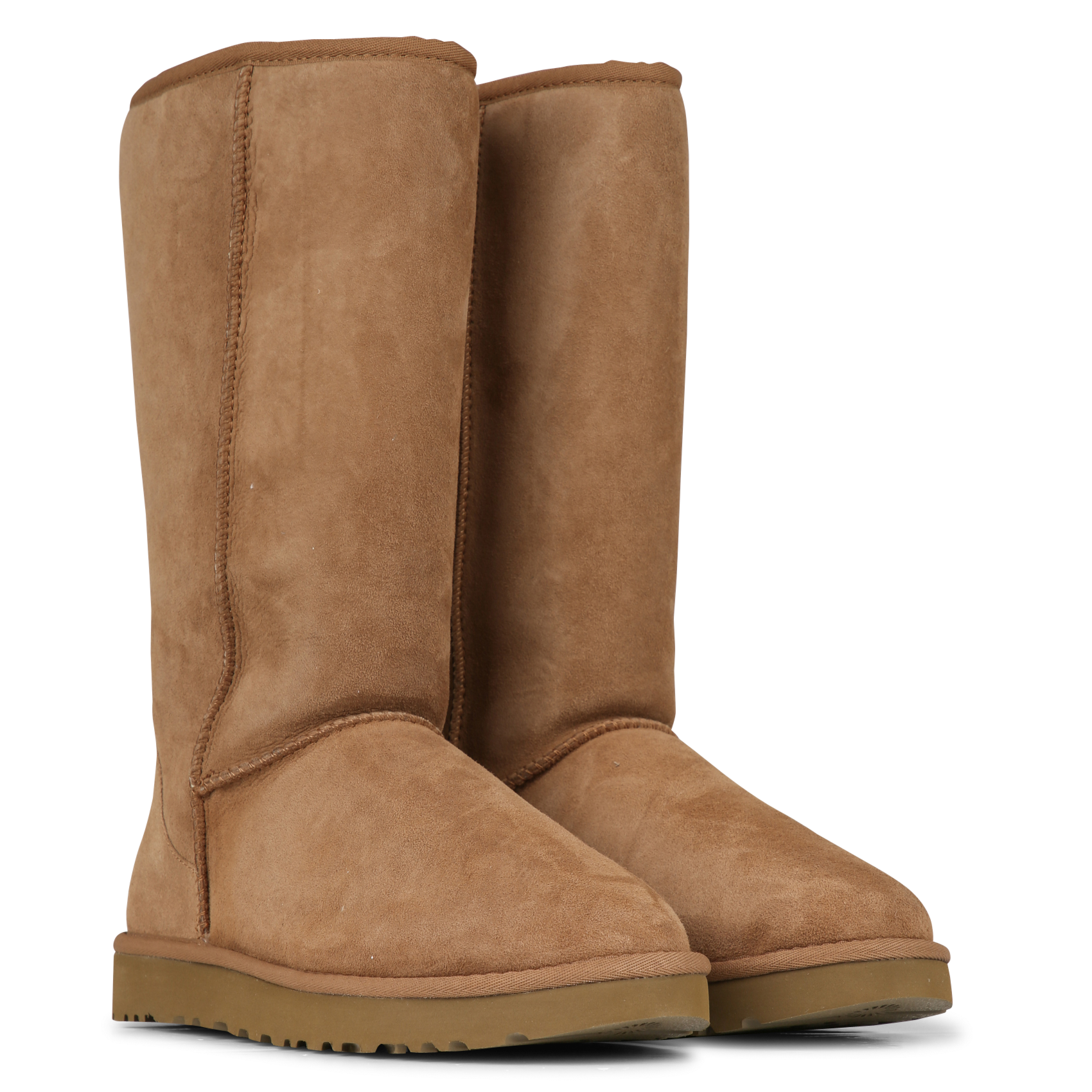 Flat plain boots UGG Brown