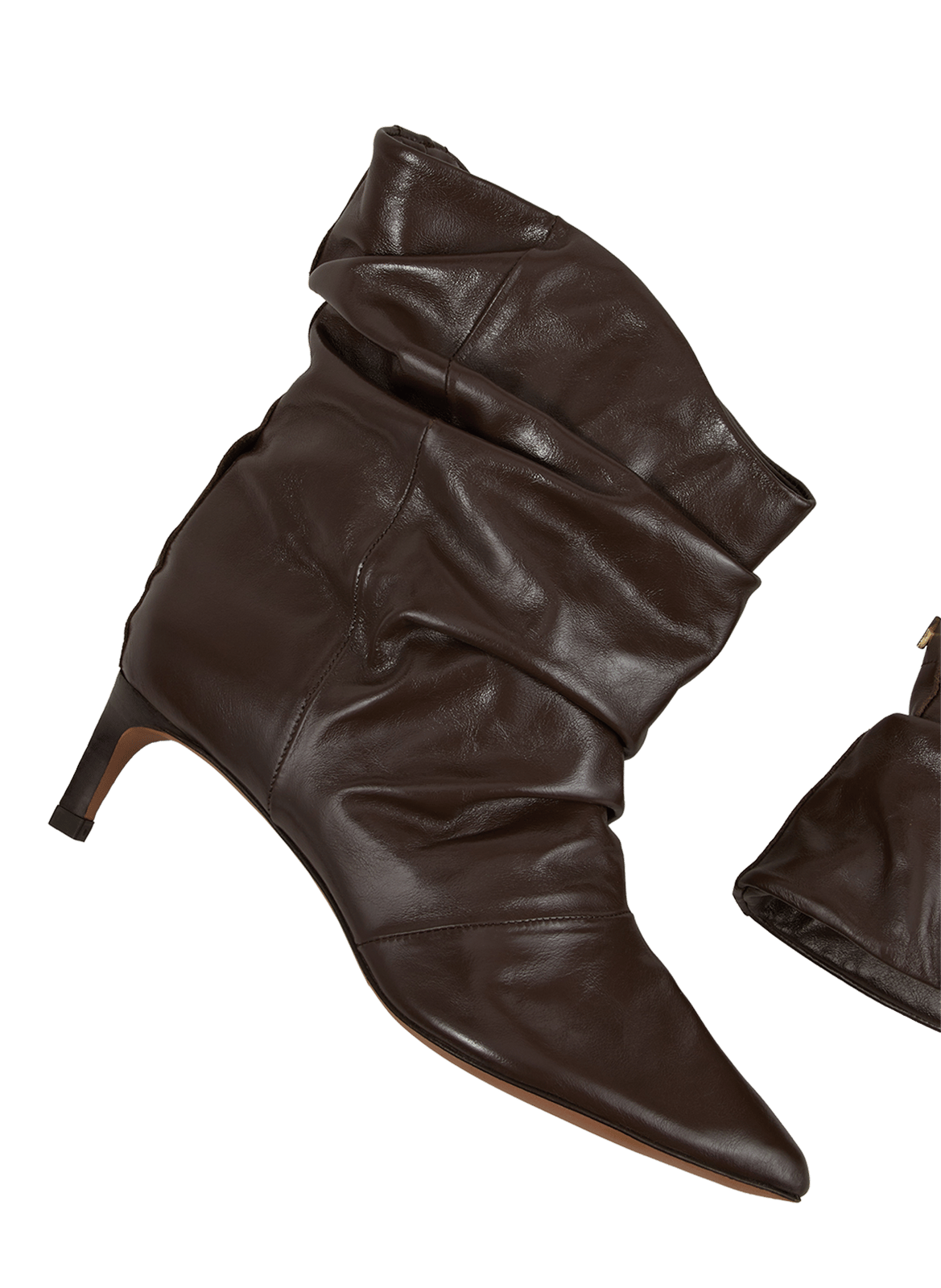 Lederstiefeletten BA&SH Braun