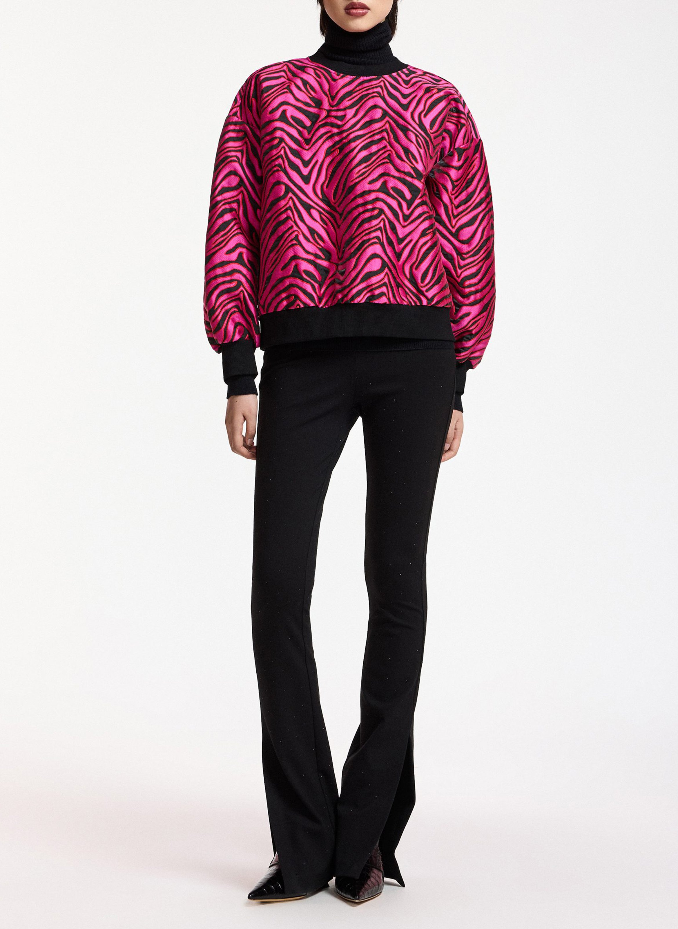 Sweat oversize imprimé ESSENTIEL ANTWERP Rose