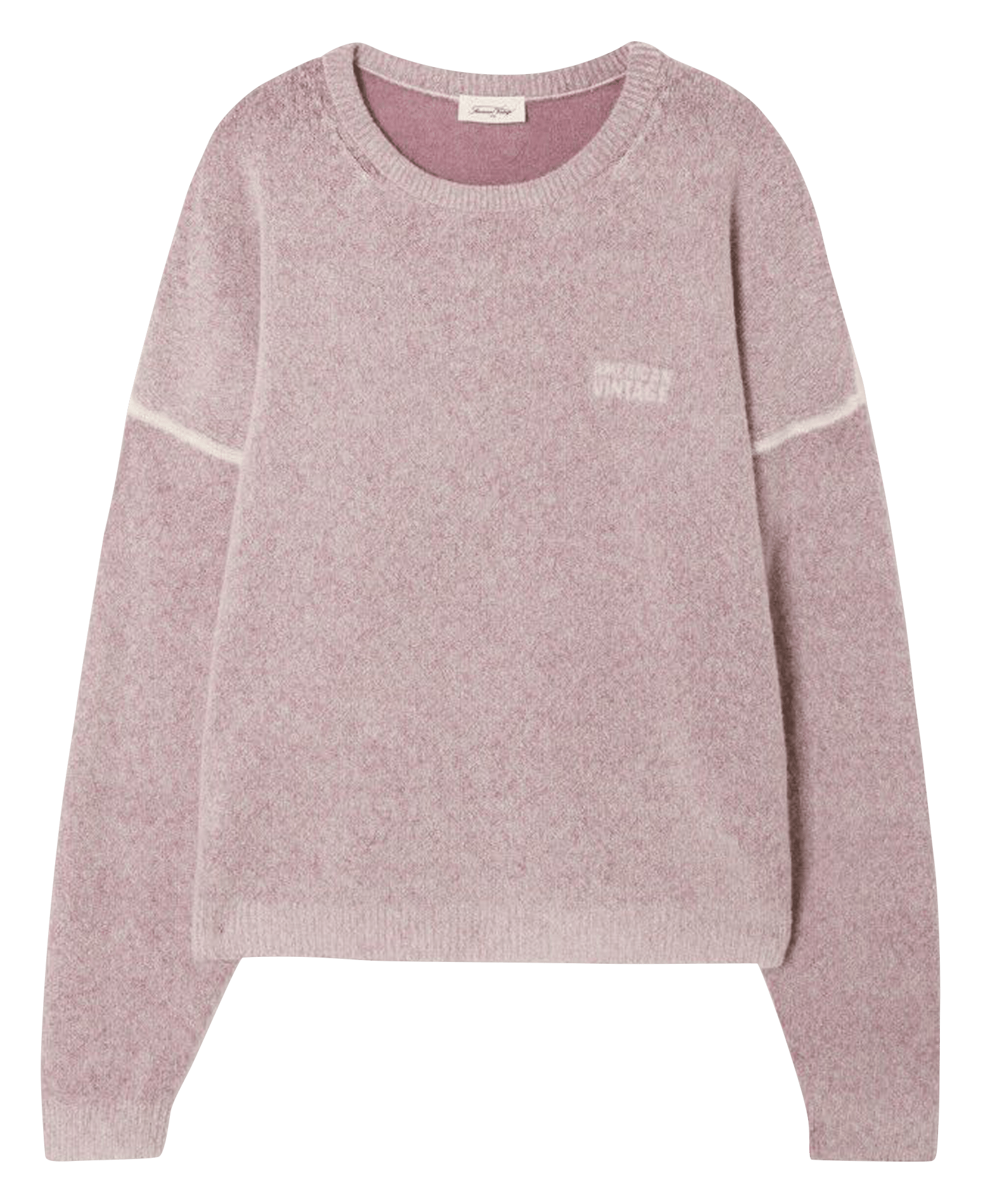 Loose-fit round-neck sweater AMERICAN VINTAGE Purple