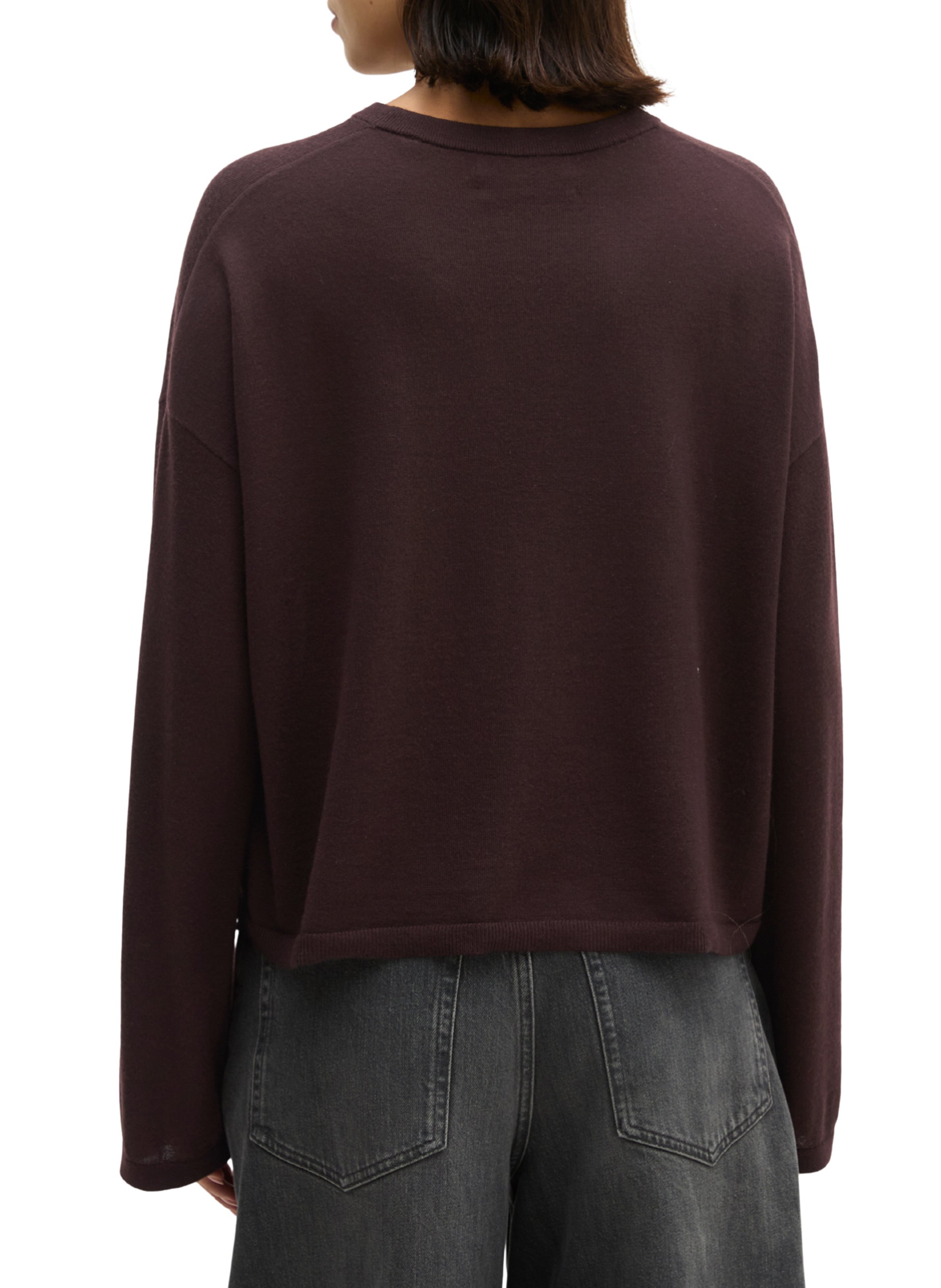Pull ample en laine mélangée MARC O'POLO Rouge