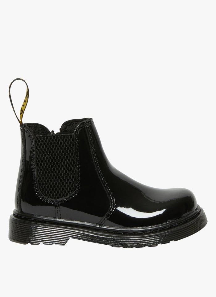 Dr martens black patent chelsea boots outlet