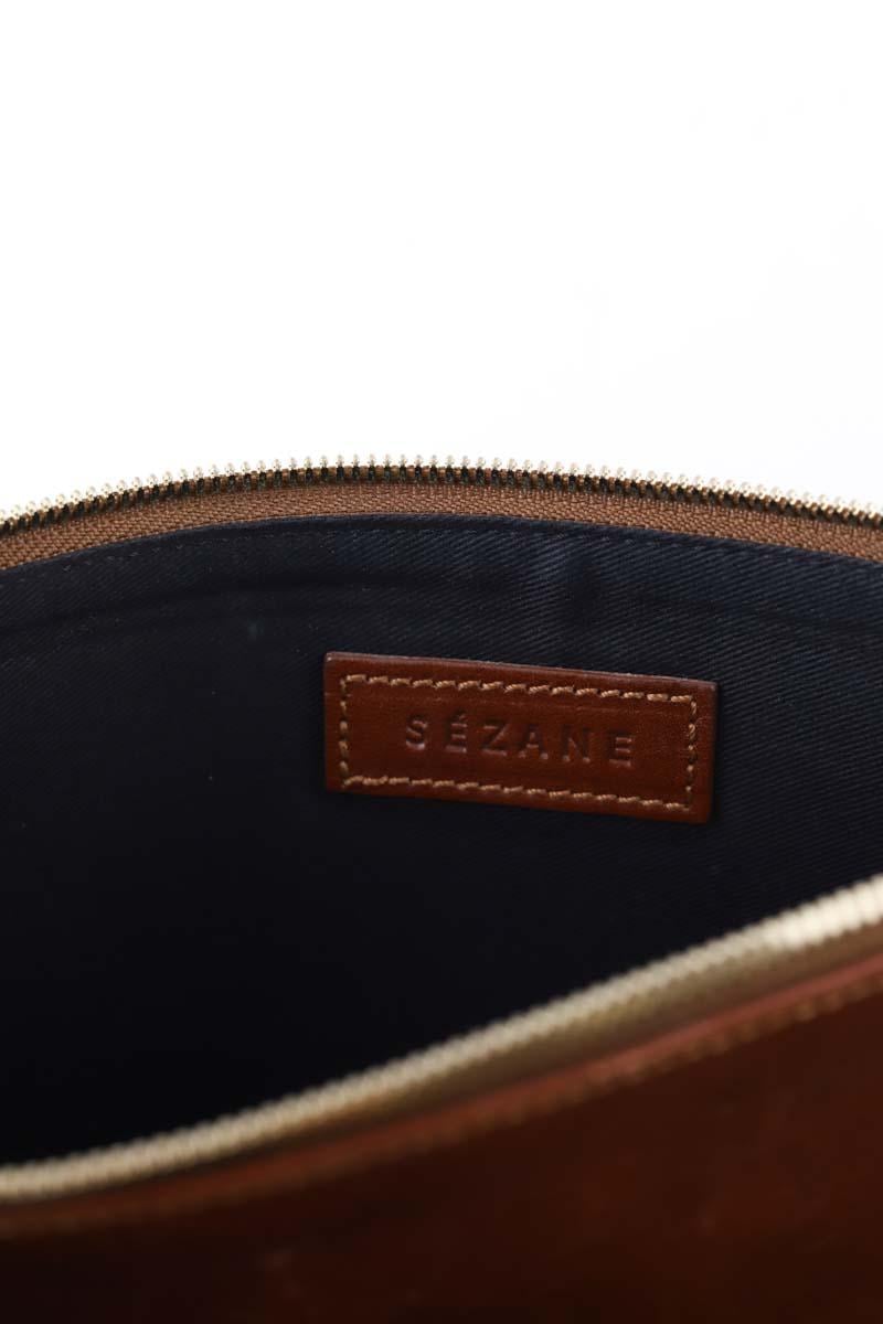 Leather bag SEZANE - Seconde main Brown