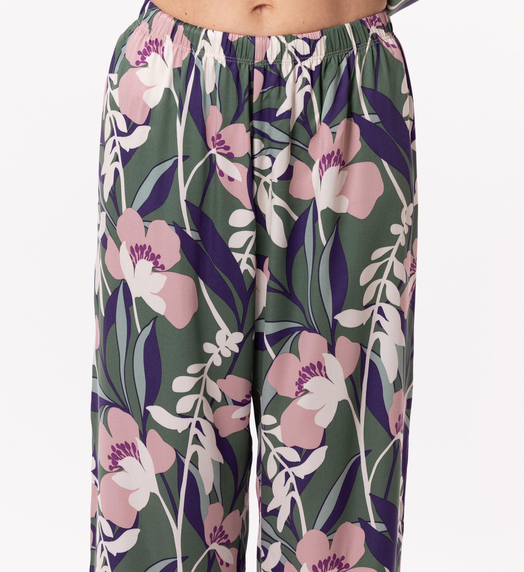 Buttoned viscose pyjama LE CHAT Multicolored