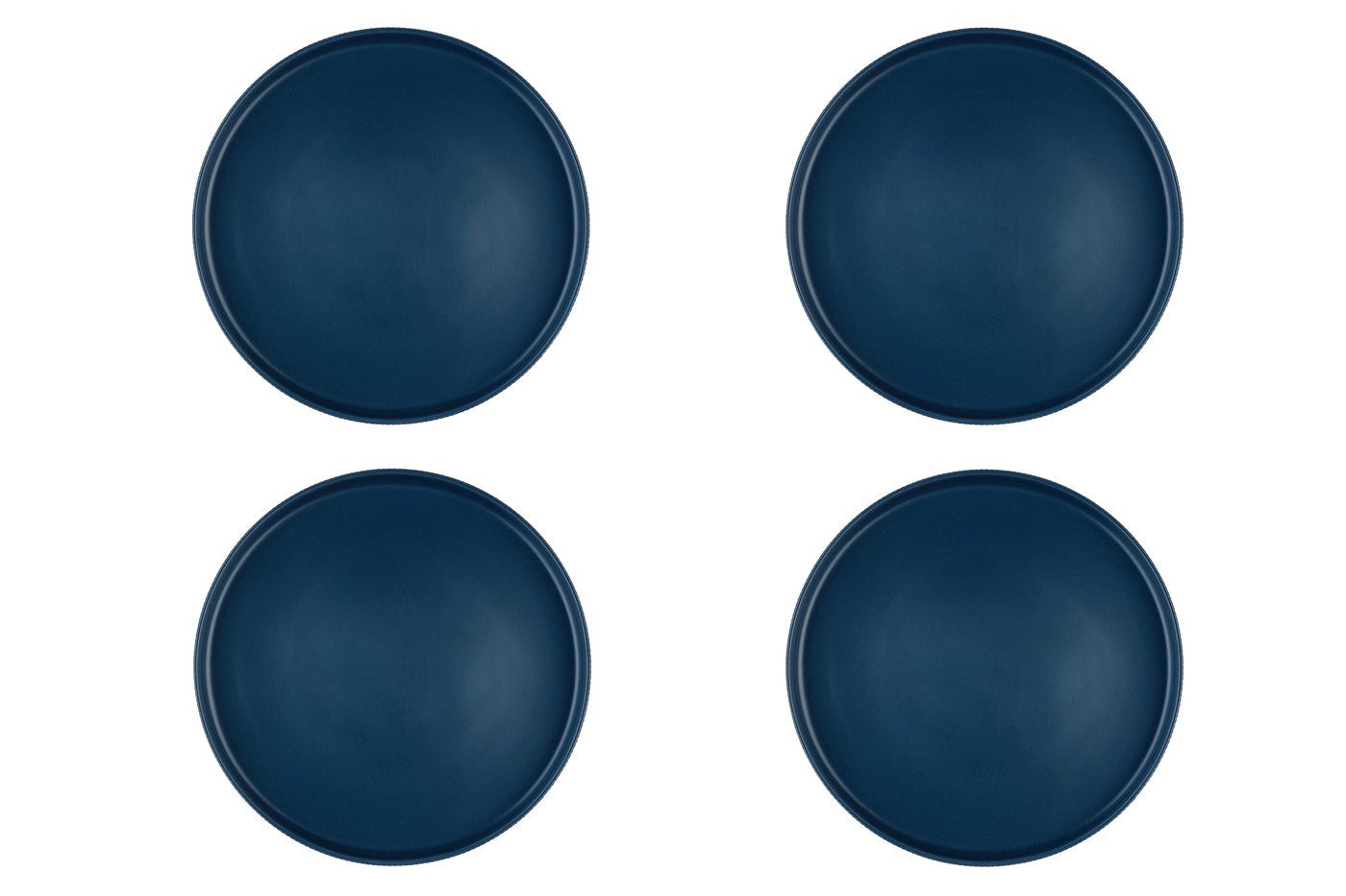 Stoneware Plate Set - 4 pieces BJORN Blue