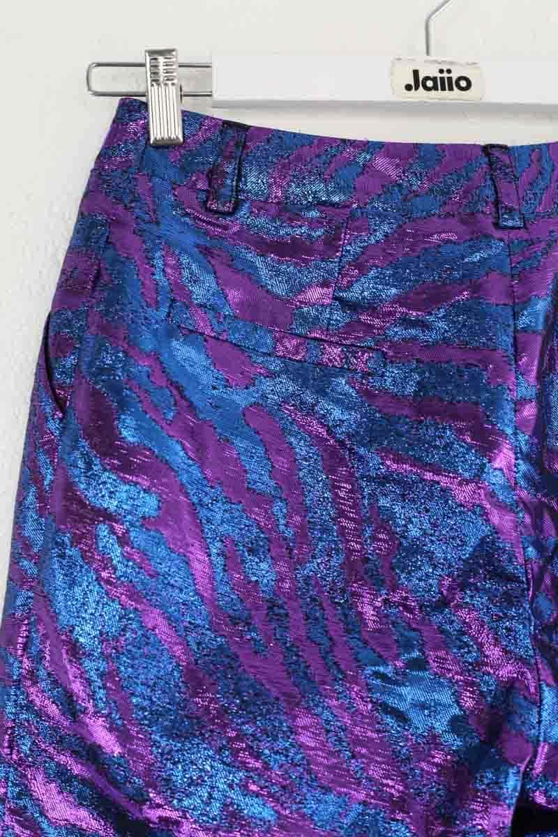 Pantalon carot MODETROTTER - Seconde Main Violet