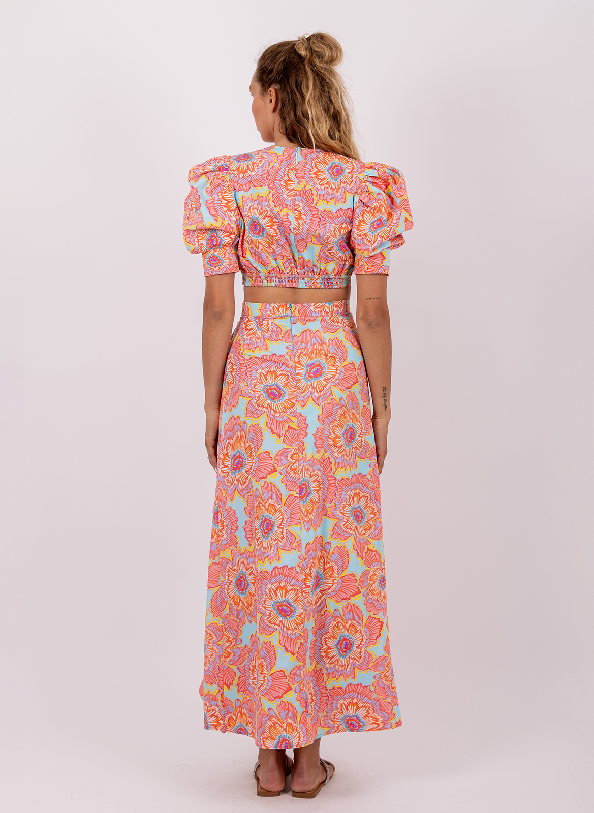 Top court en coton SUNDRESS Bleu