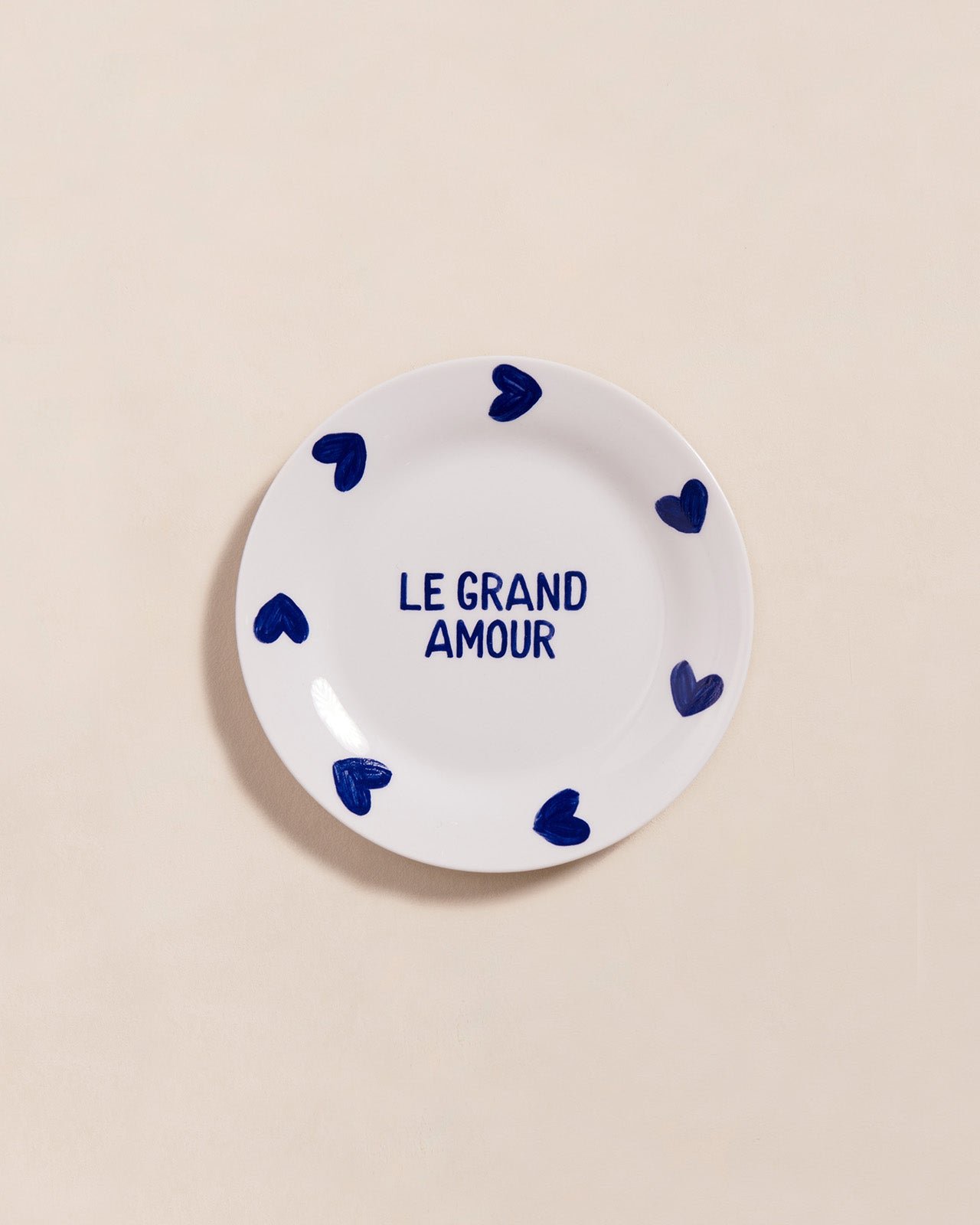 Le lot de 3 assiettes à dessert EMOI EMOI Bleu