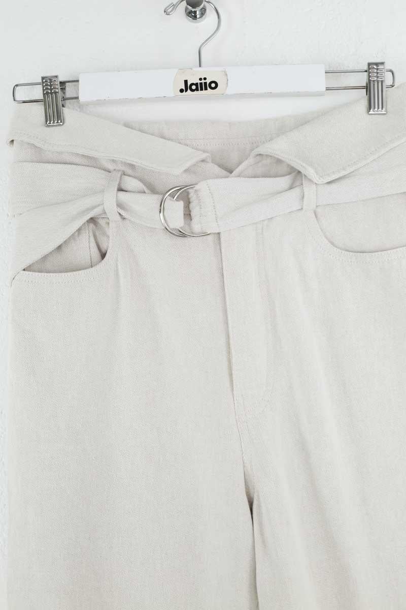 Cotton jeans IRO - Seconde Main White