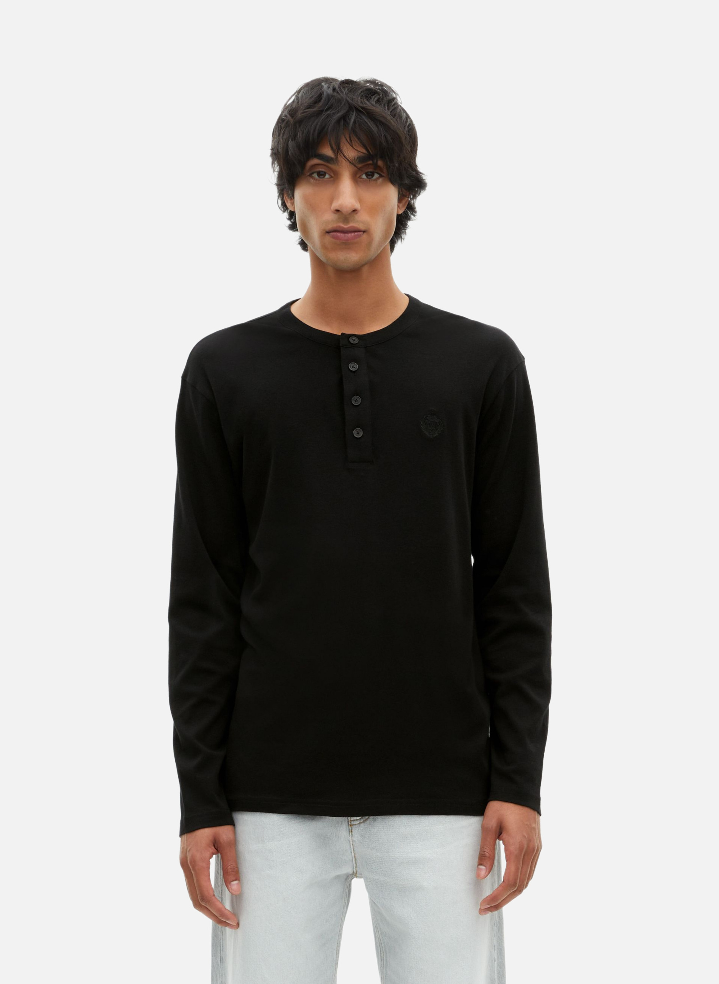 Long-sleeve T-shirt THE KOOPLES Black