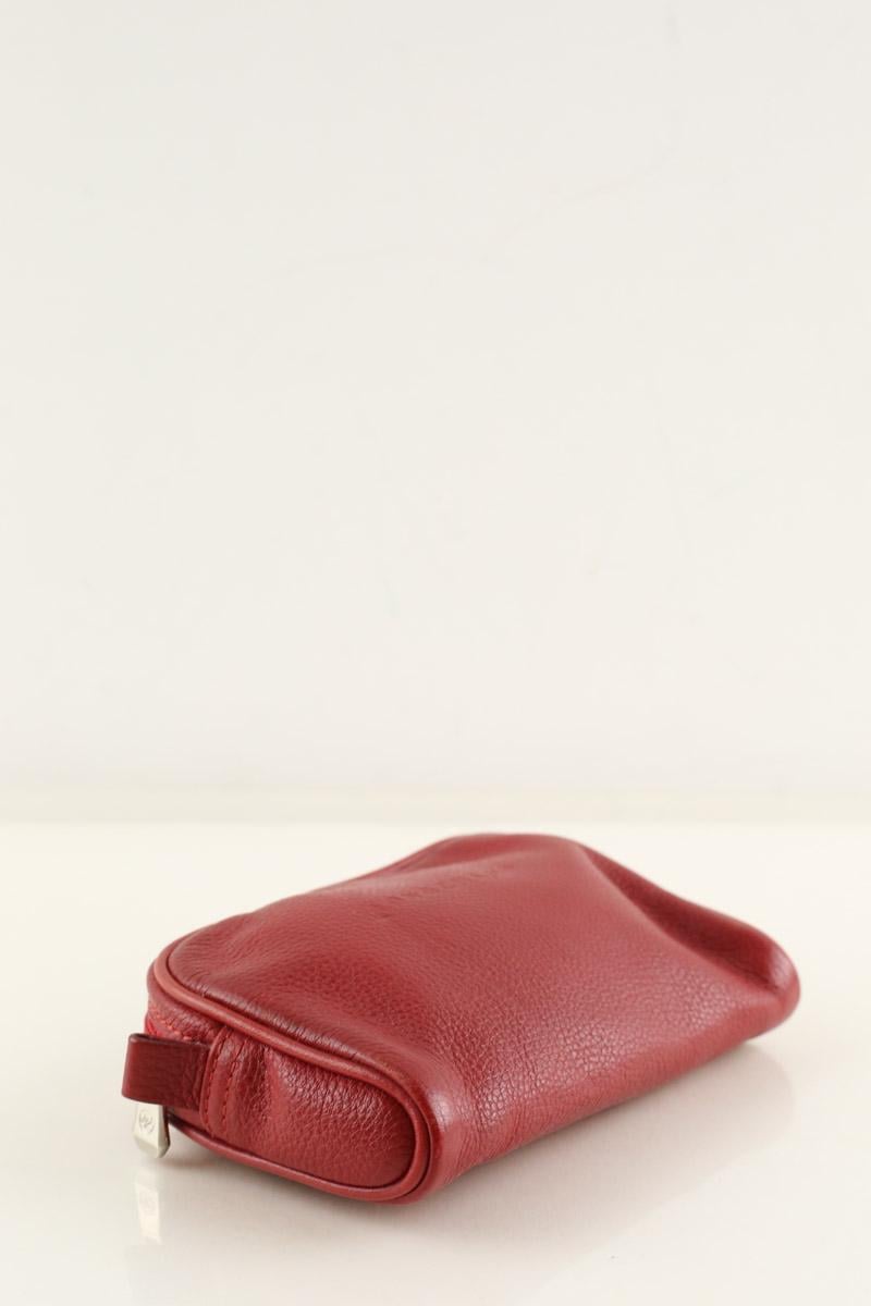 Leather waist bag LONGCHAMP - Seconde Main Red