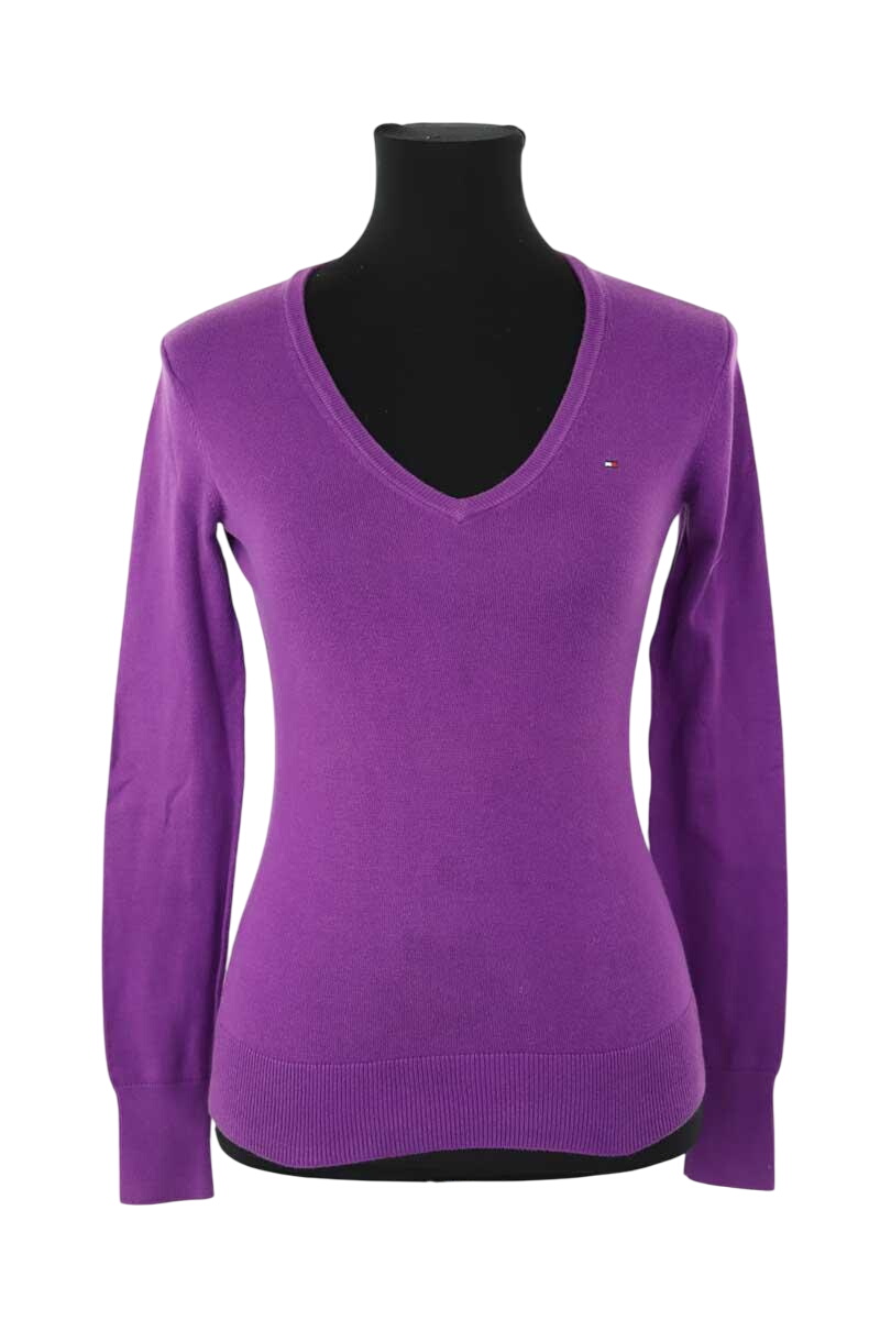 Sweater TOMMY HILFIGER - SECONDE MAIN Purple
