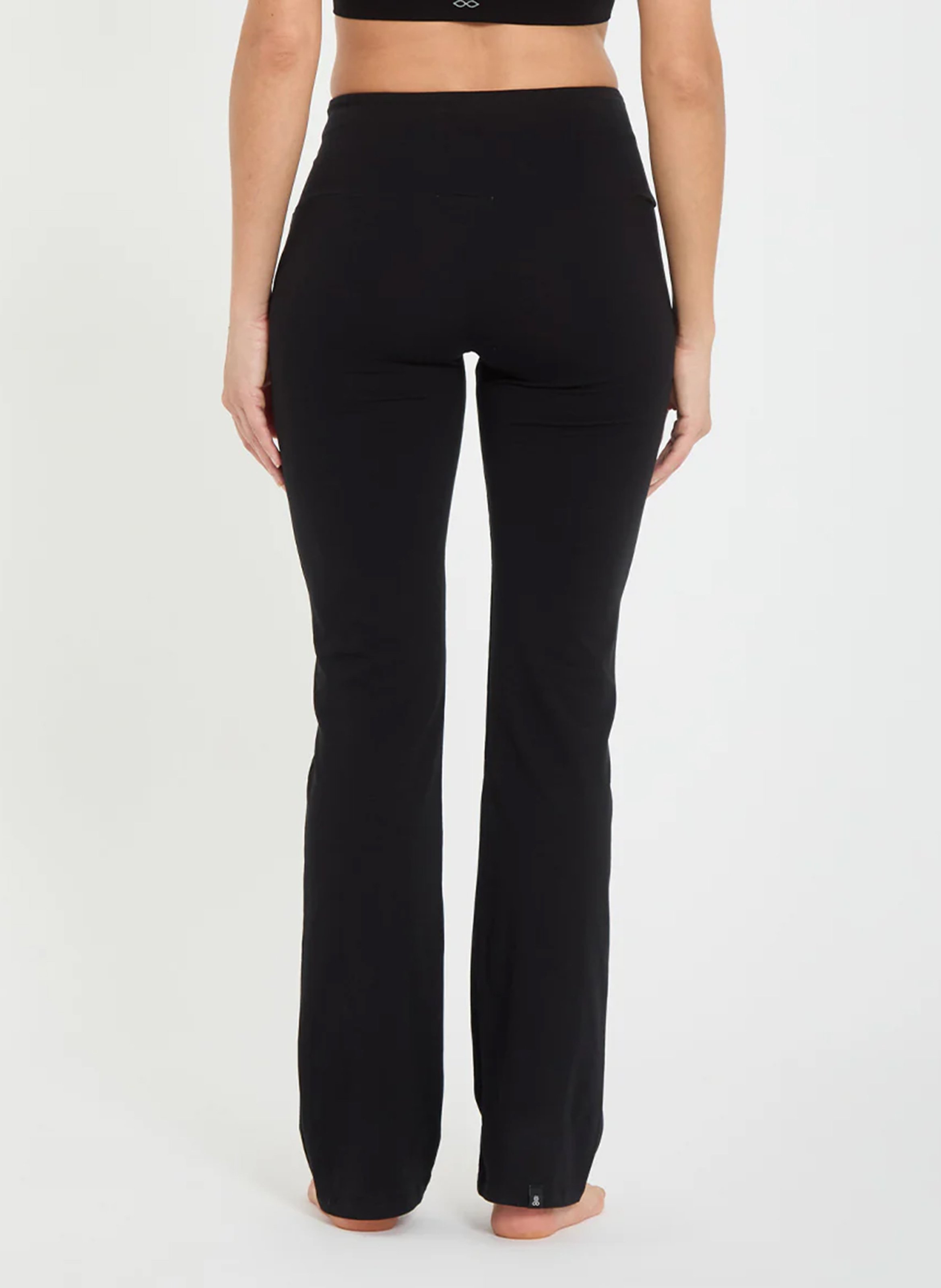 Legging uni taille haute élastiqué YOGA SEARCHER Noir