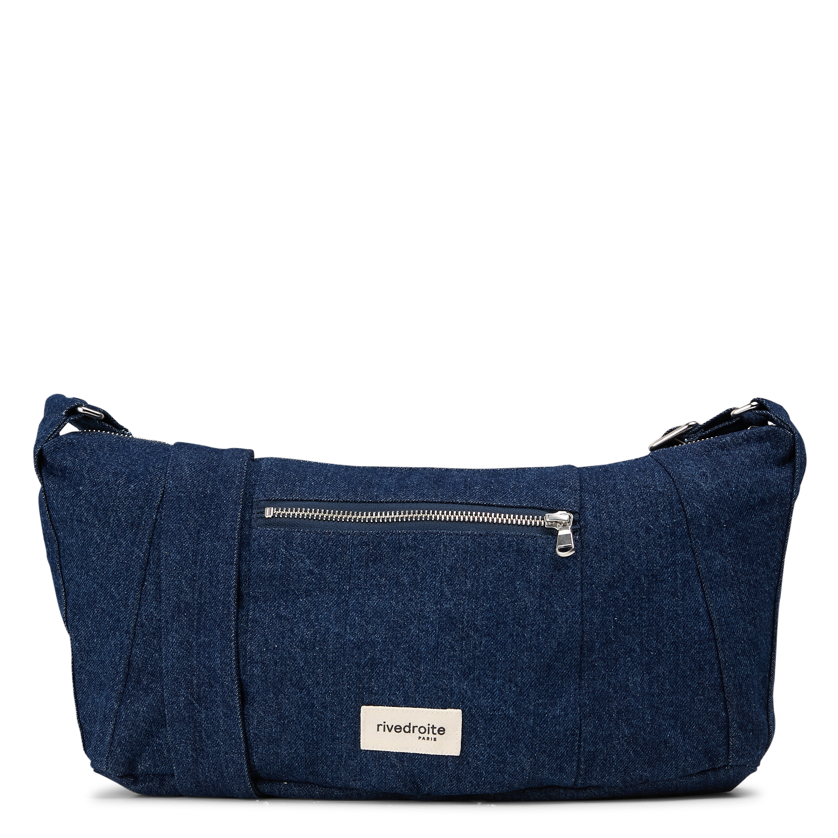 Raw denim shoulder bag RIVEDROITE PARIS Blue